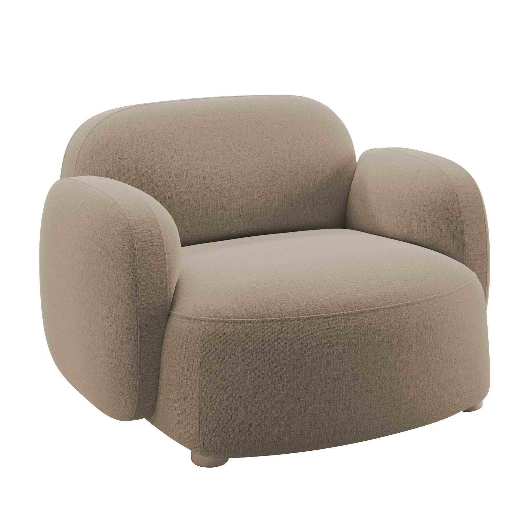 Gem Lounge Chair with Armrests