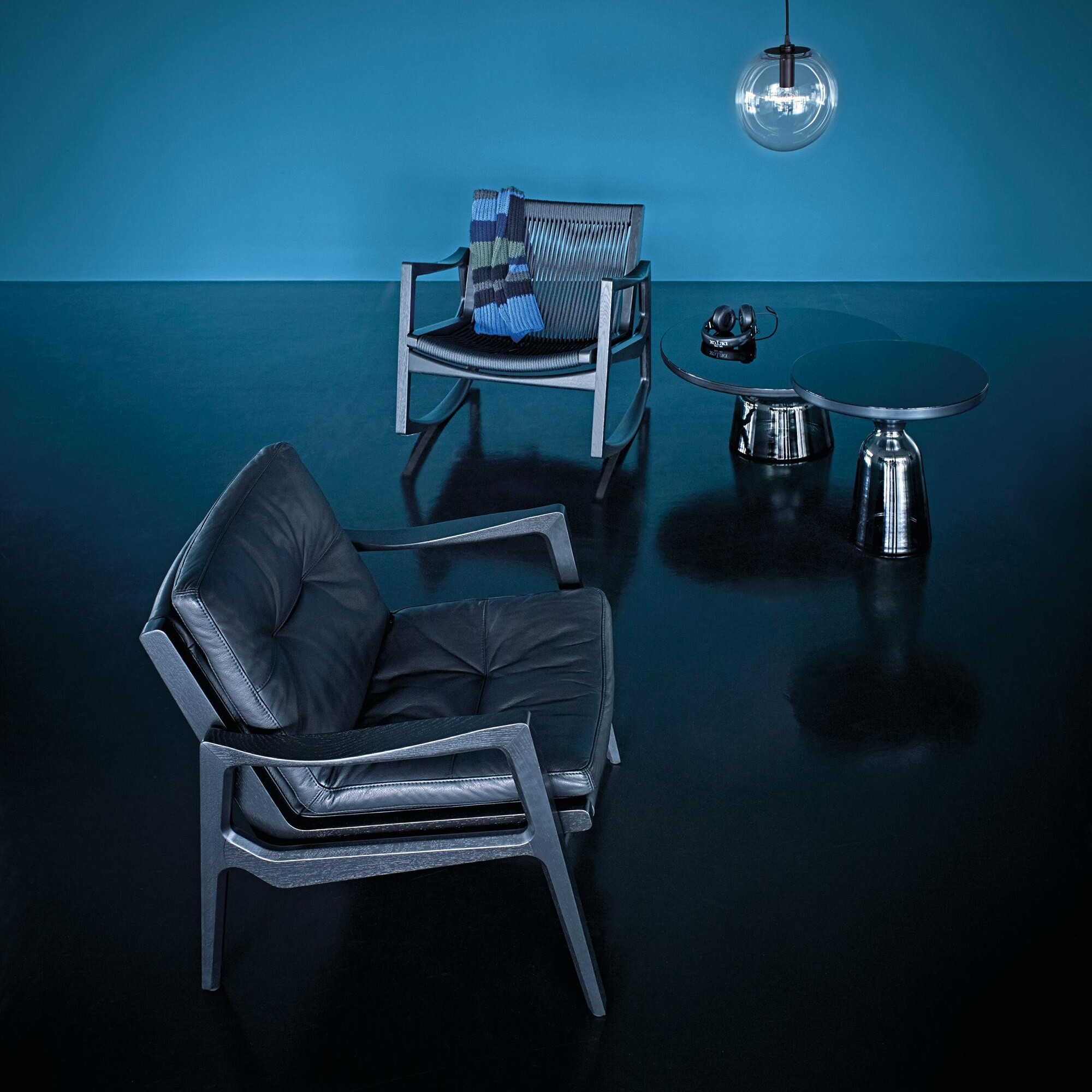 Euvira Rocking Chair Leather