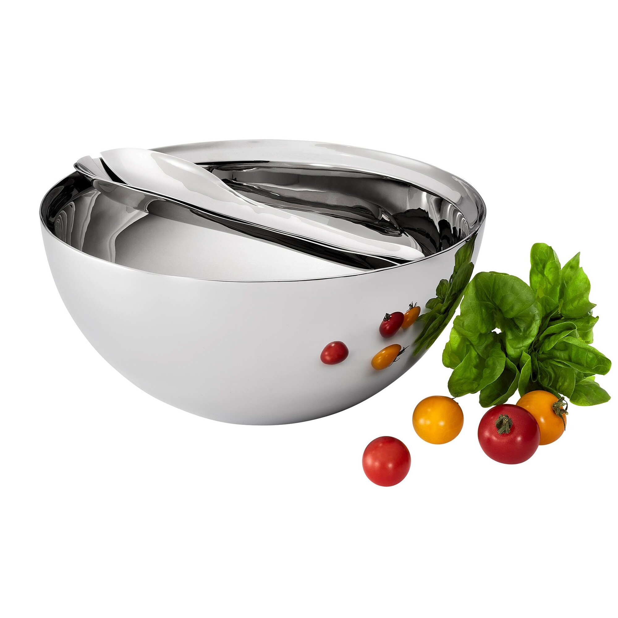 Insalata Salad Bowl with Cutlery