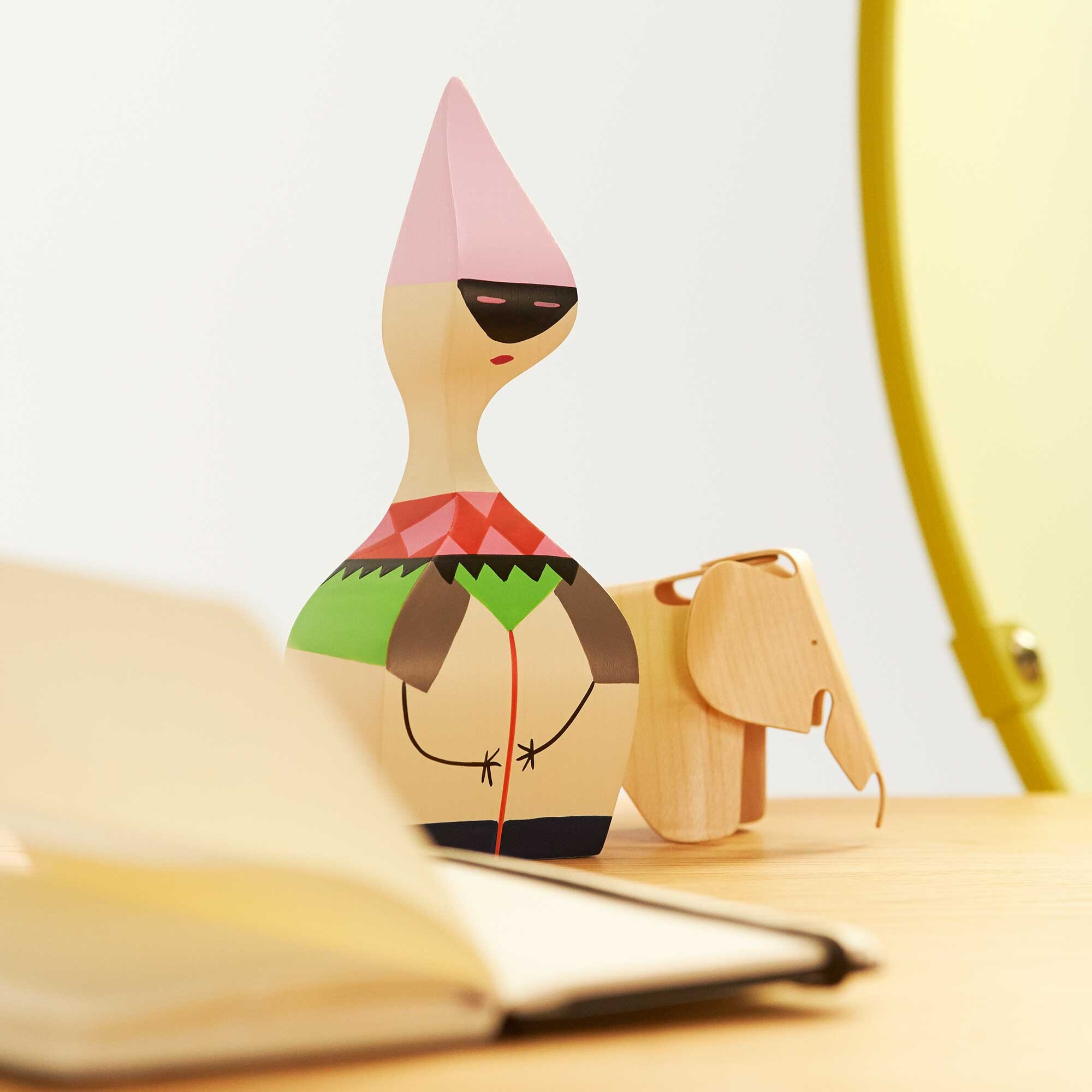 Eames Wooden Elephant Miniature