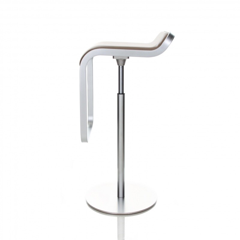 LEM S80 Bar Stool Seat Leather 66-79cm