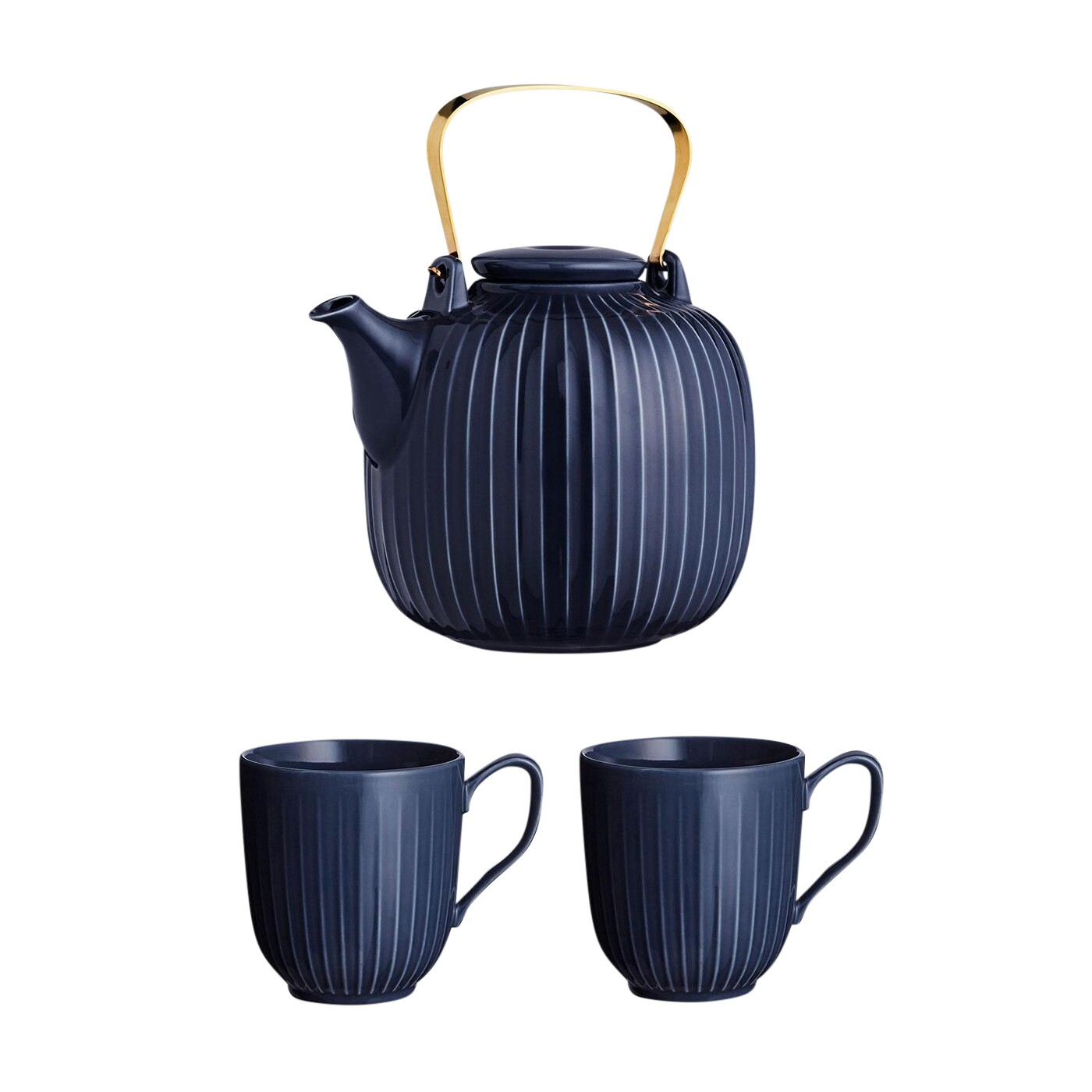 Hammershøi Set of Teapot With Cups