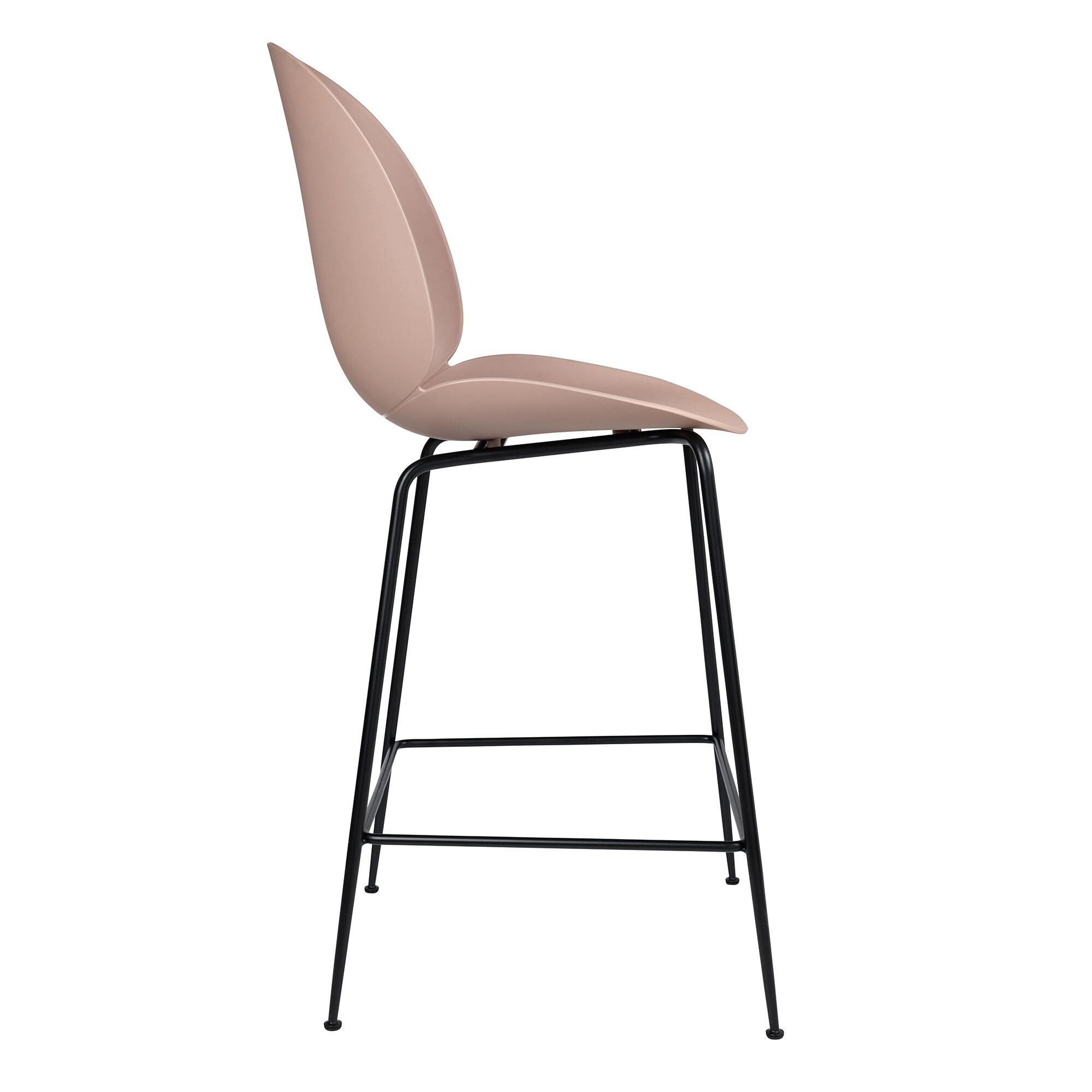 Beetle Counter Chair Barstool 65cm Black Frame