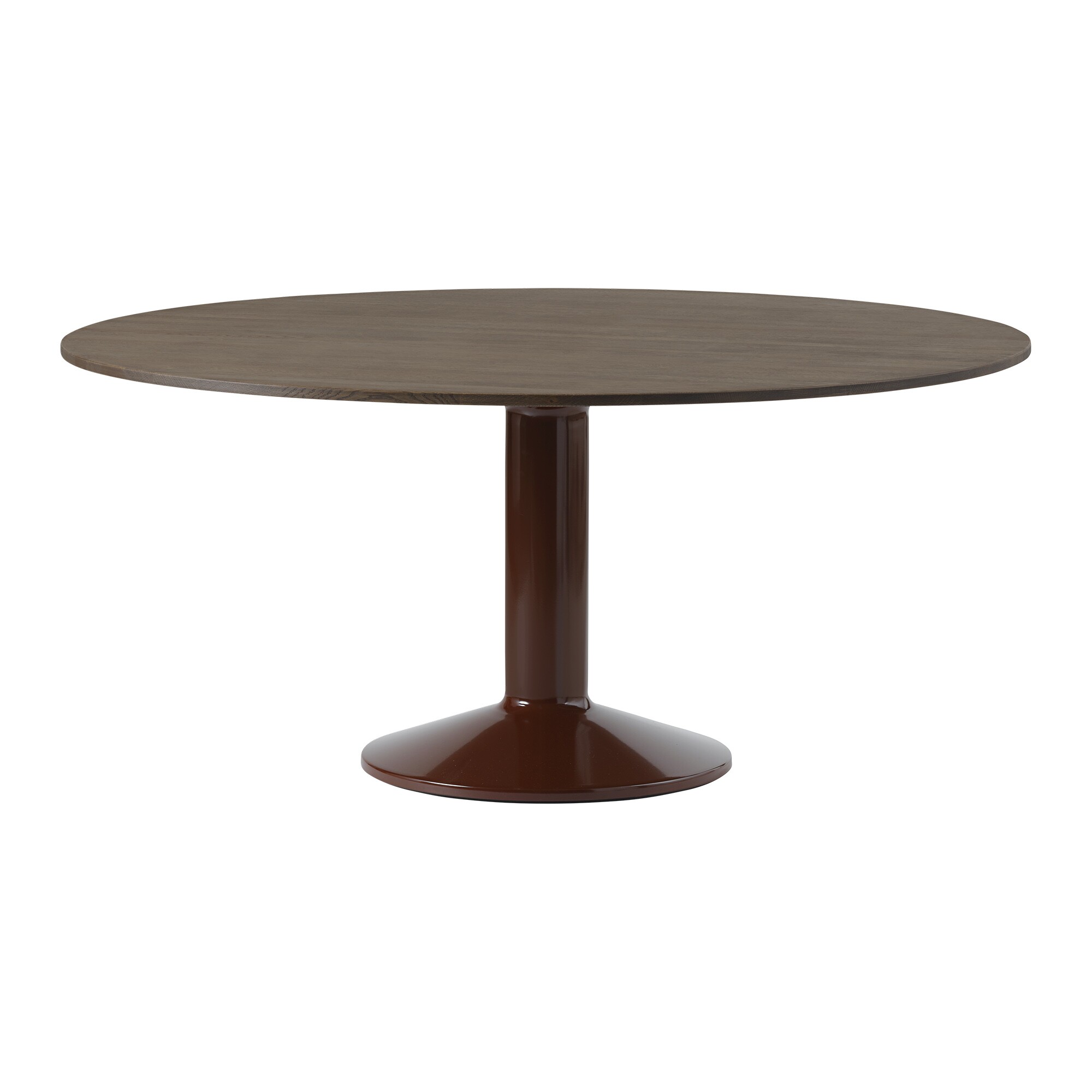 Midst Dining Table Ø160cm Dark Oak