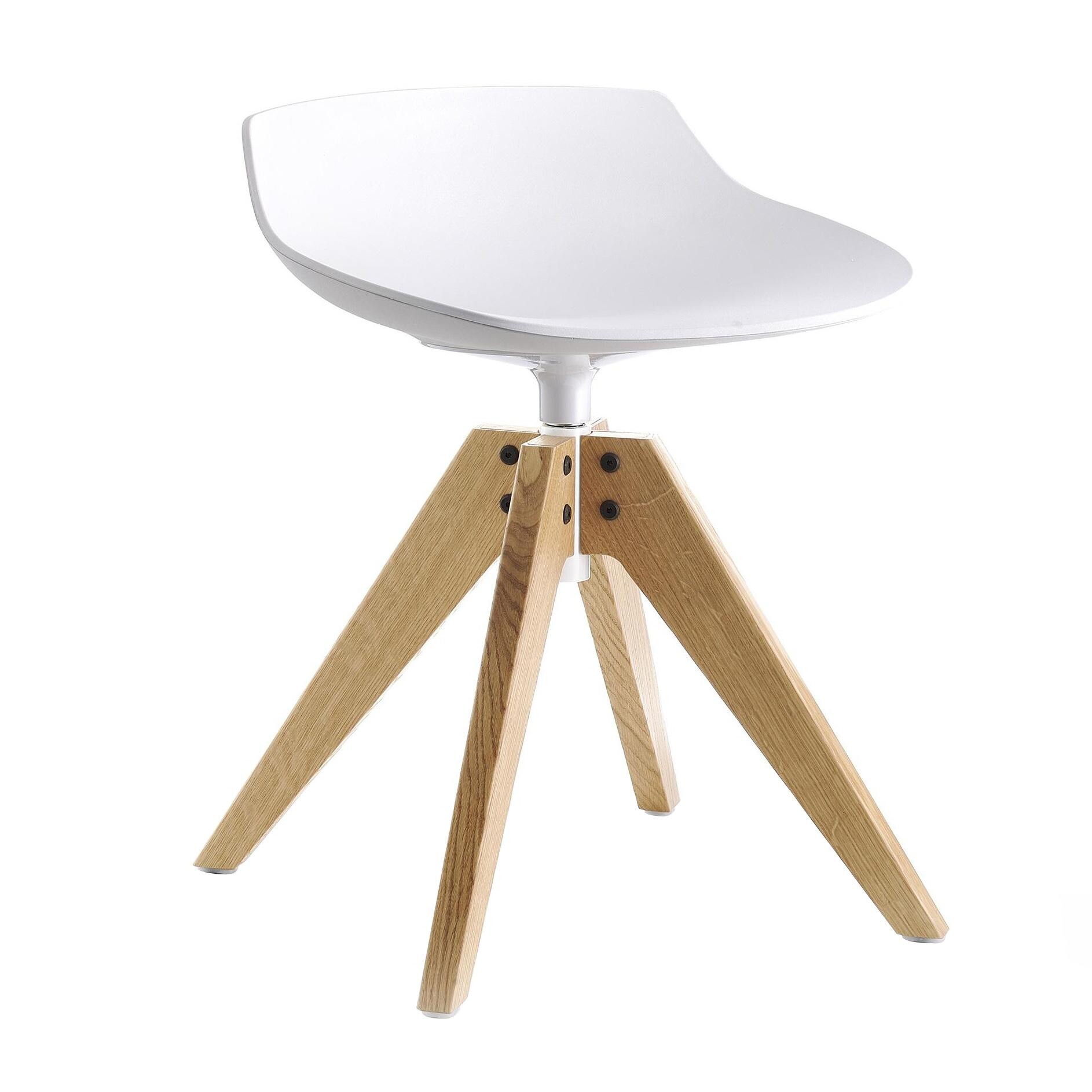 Flow Stool Frame Oak 44cm