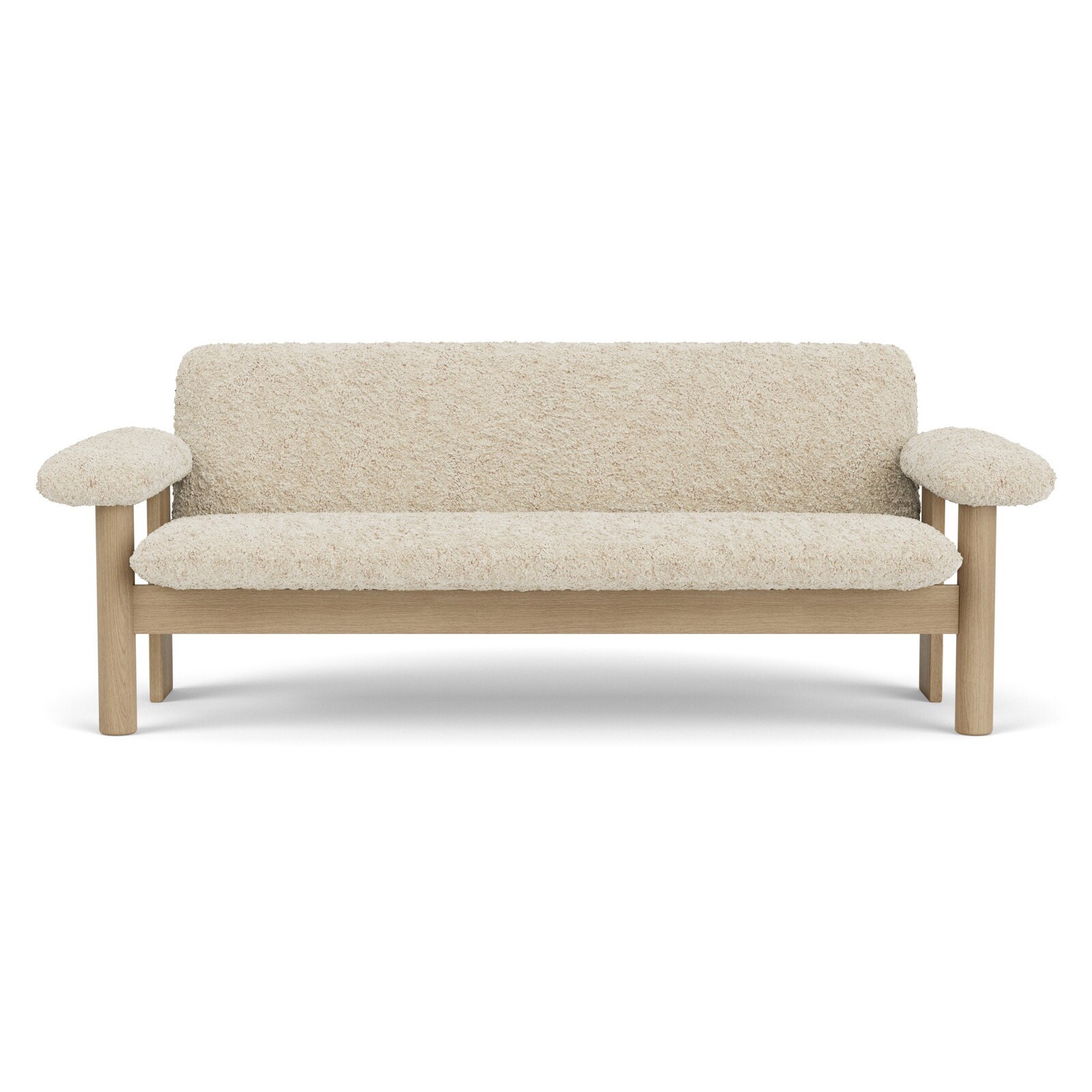 Brasilia 2-Seater Sofa Sheepskin