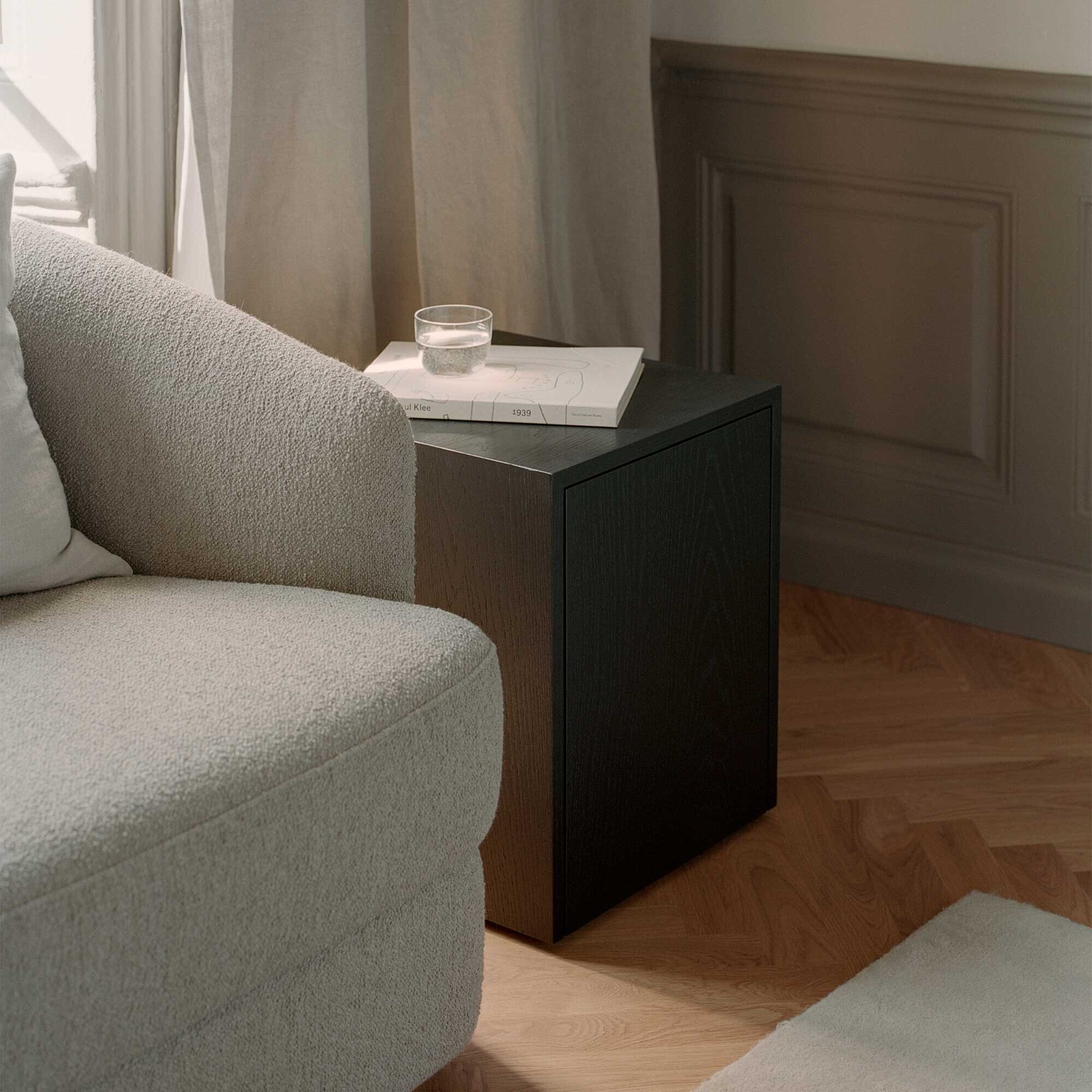Mass Side Table with Drawer