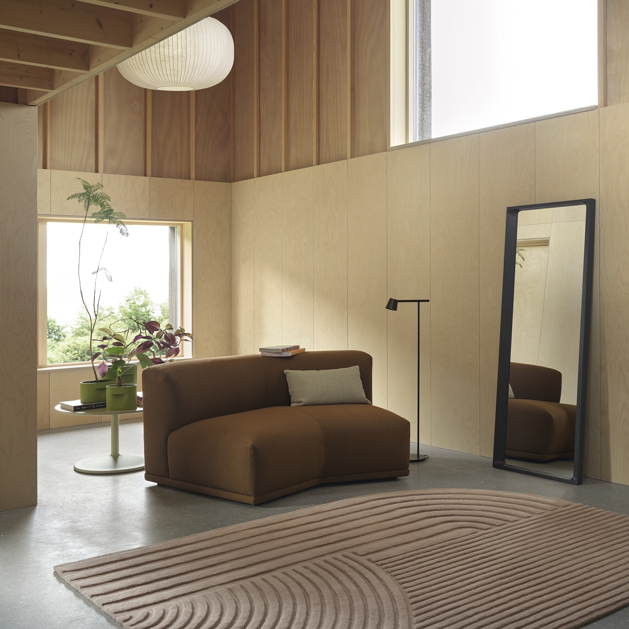 Arced Mirror 170x61cm