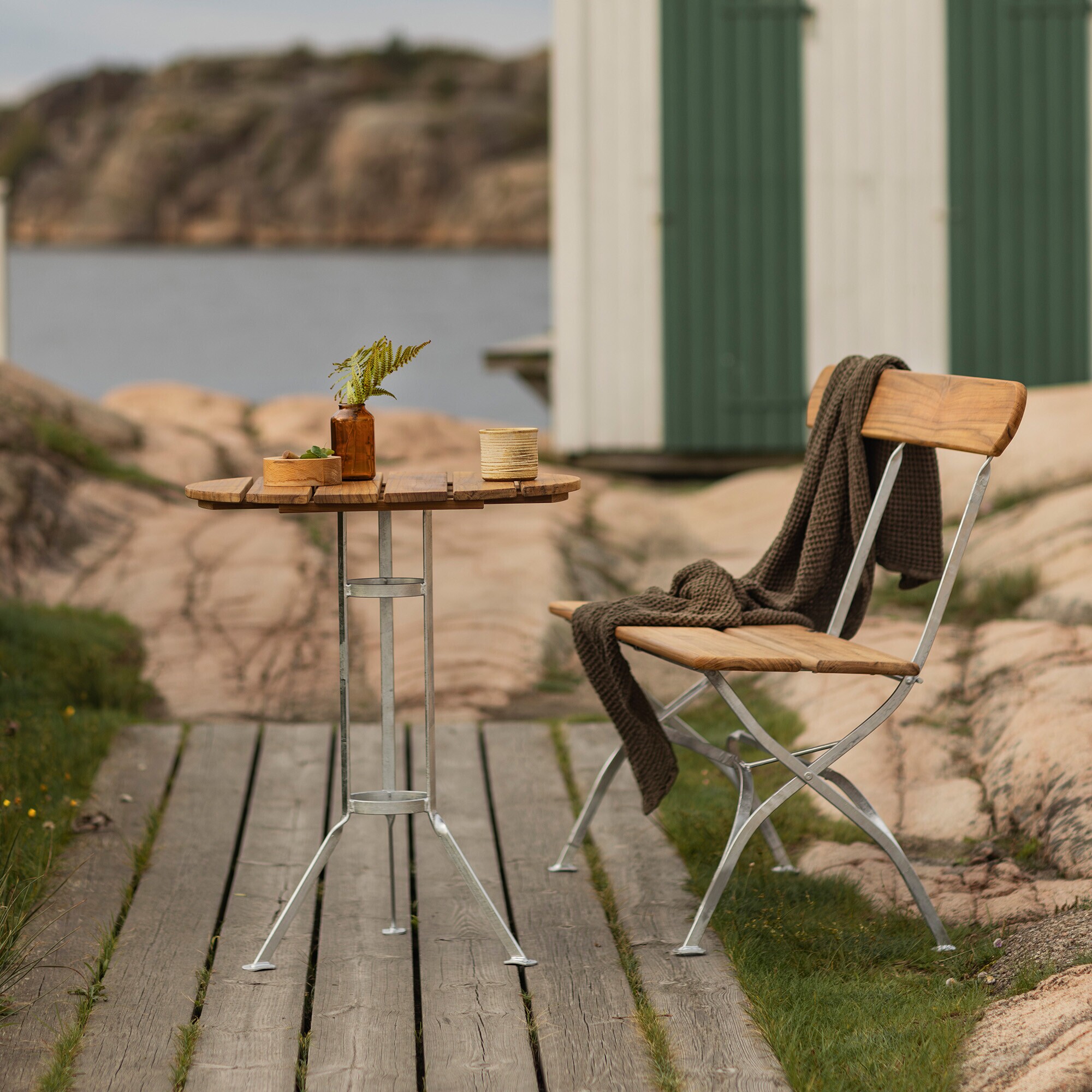 Bryggeri Garden Bench Foldable 120cm Teak