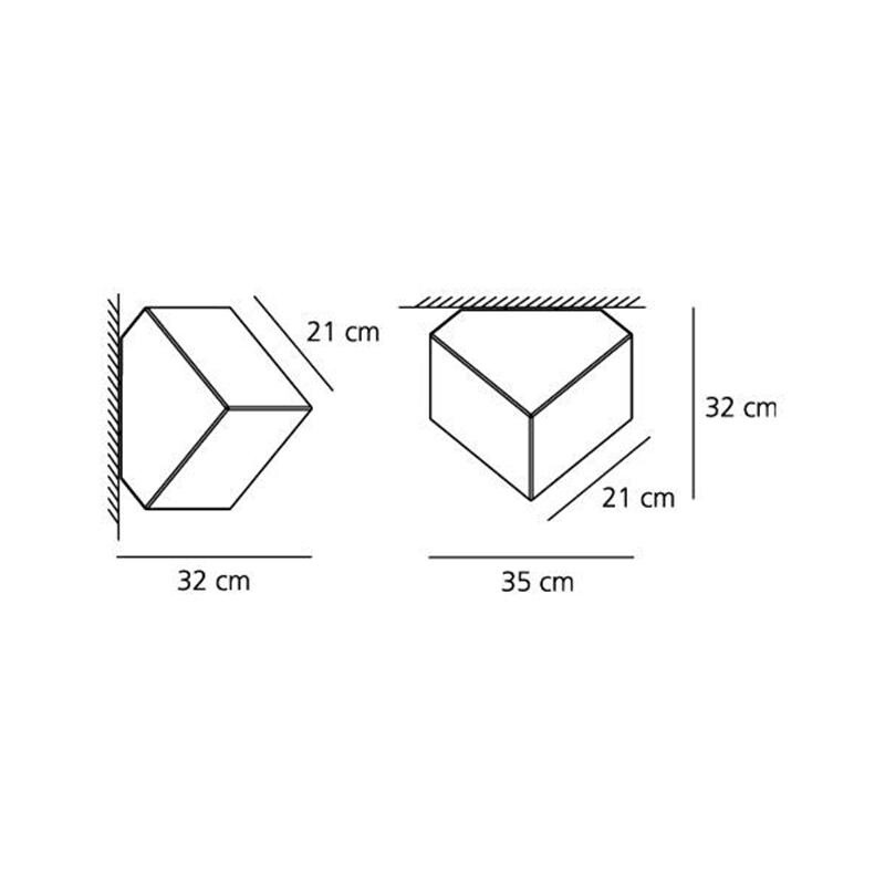 Edge Wall / Ceiling Lamp