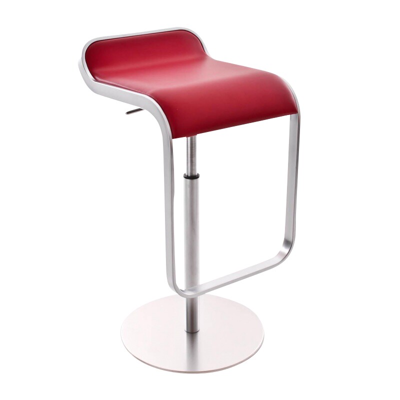 LEM S79 Bar Stool Seat Leather 63-75cm