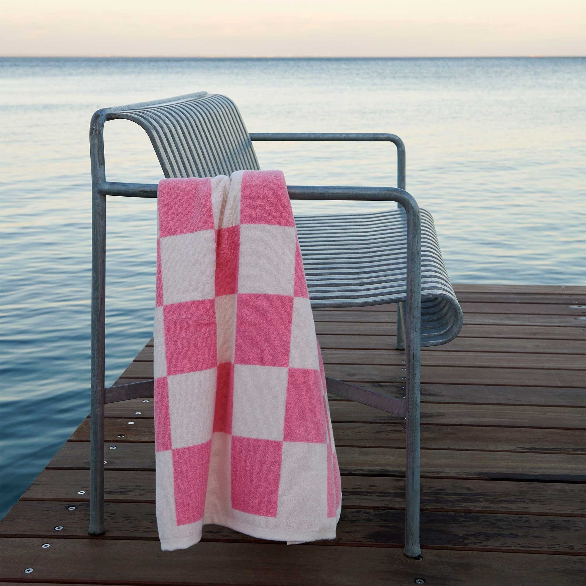 Check Bath Towel 70x136cm