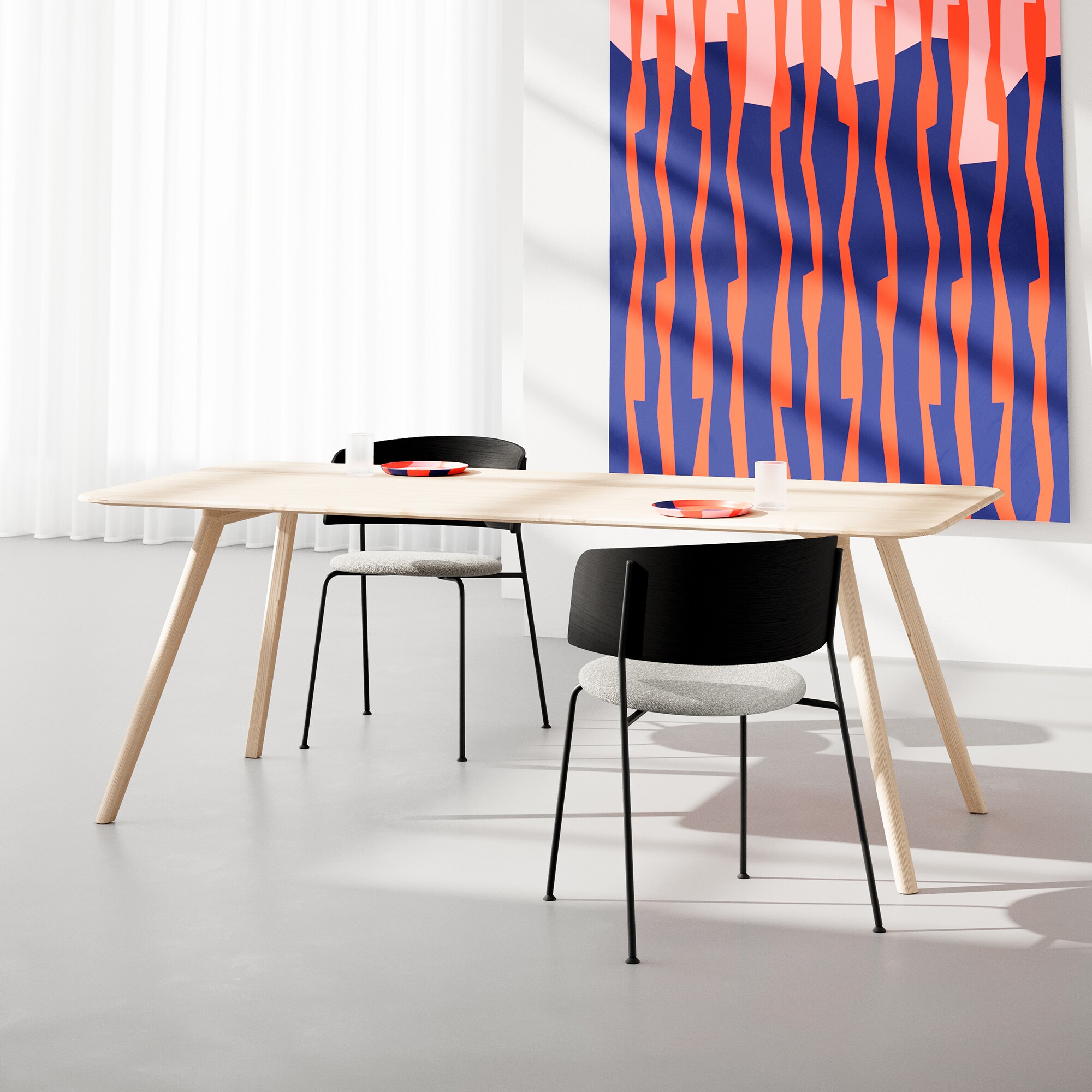 Meyer Large Dining Table 200x92x73cm