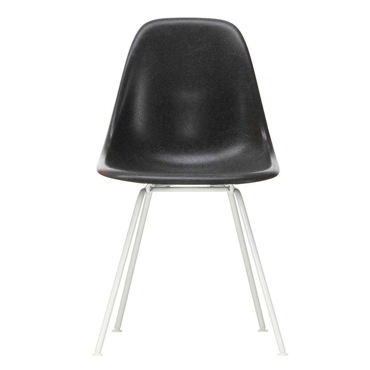 Eames Fiberglass Side Chair DSX White Base
