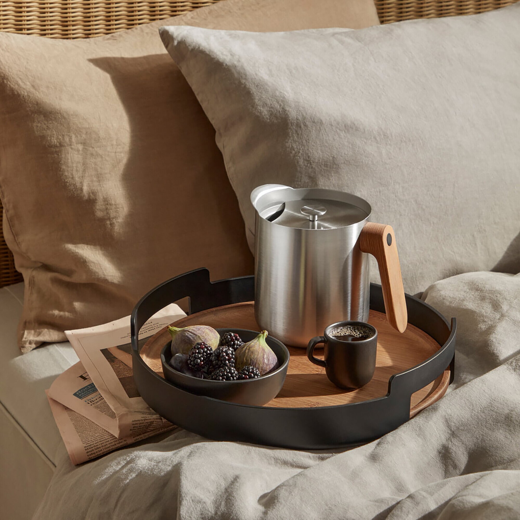 Nordic Kitchen Serving Tray Round