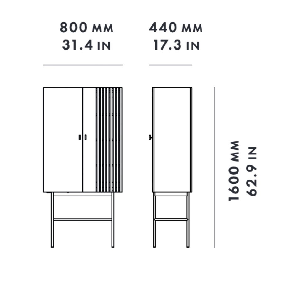 Array Highboard 80cm