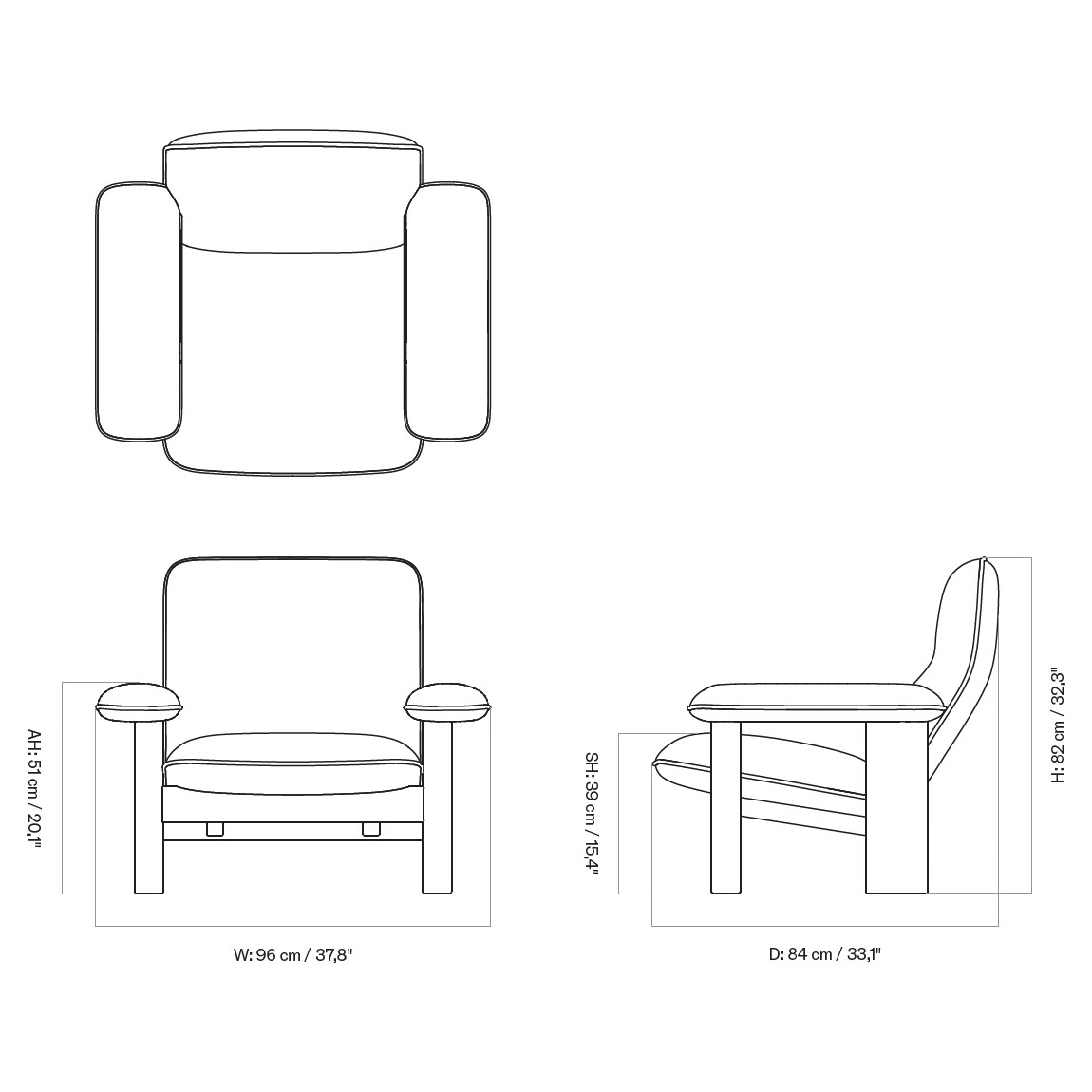 Brasilia Lounge Chair Sheepskin