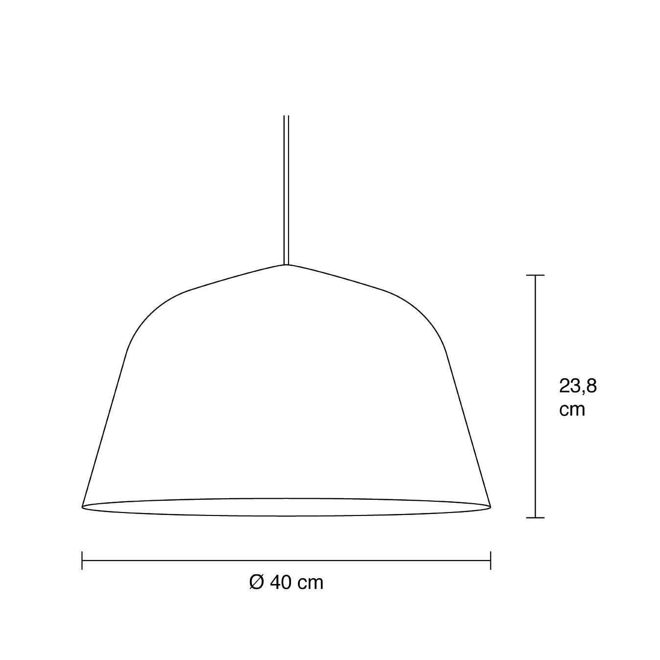 Ambit Suspension Lamp Ø40cm