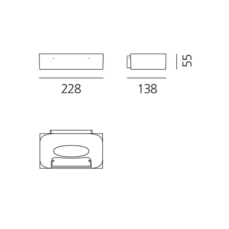Melete LED Wall Lamp