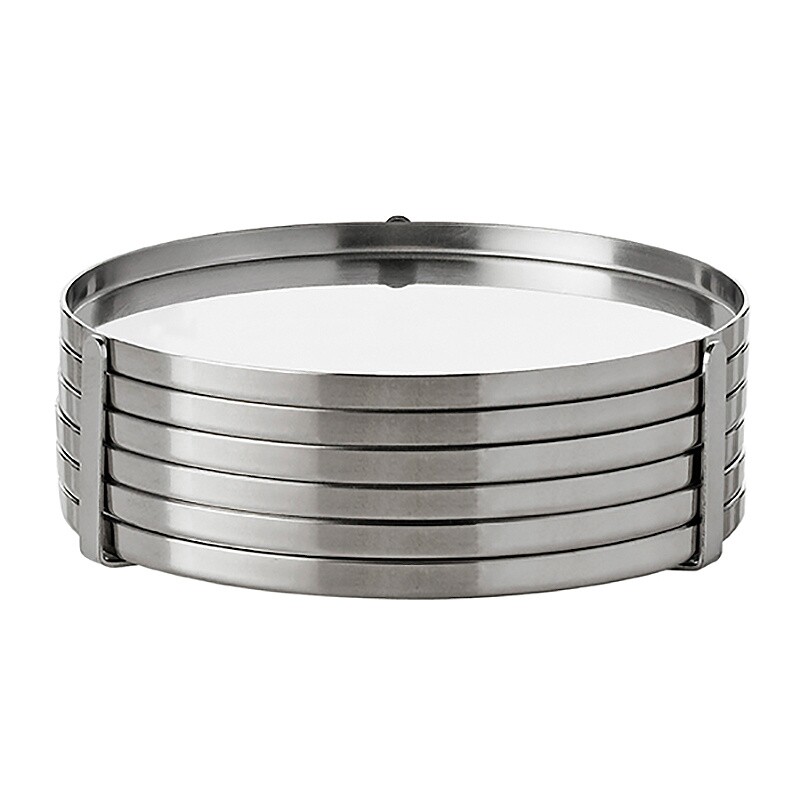 Cylinda Line Coasters Set Of 6