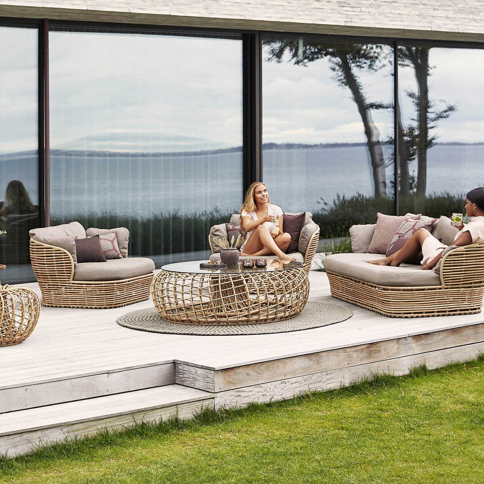Basket Outdoor Lounge Armchair