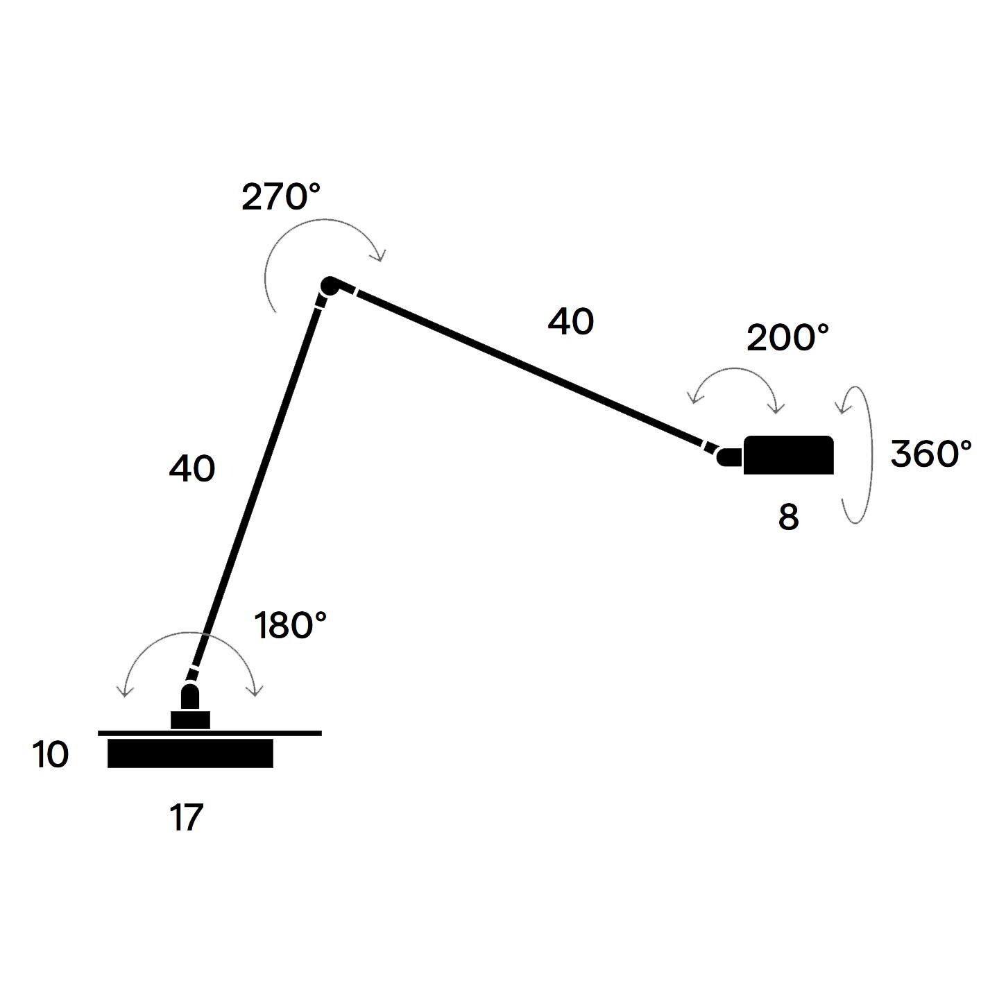 Daphine Cloe LED Desk Lamp
