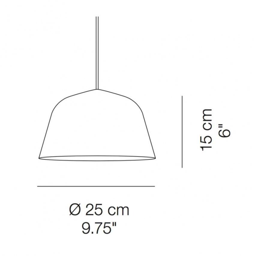 Ambit Suspension Lamp Ø25cm