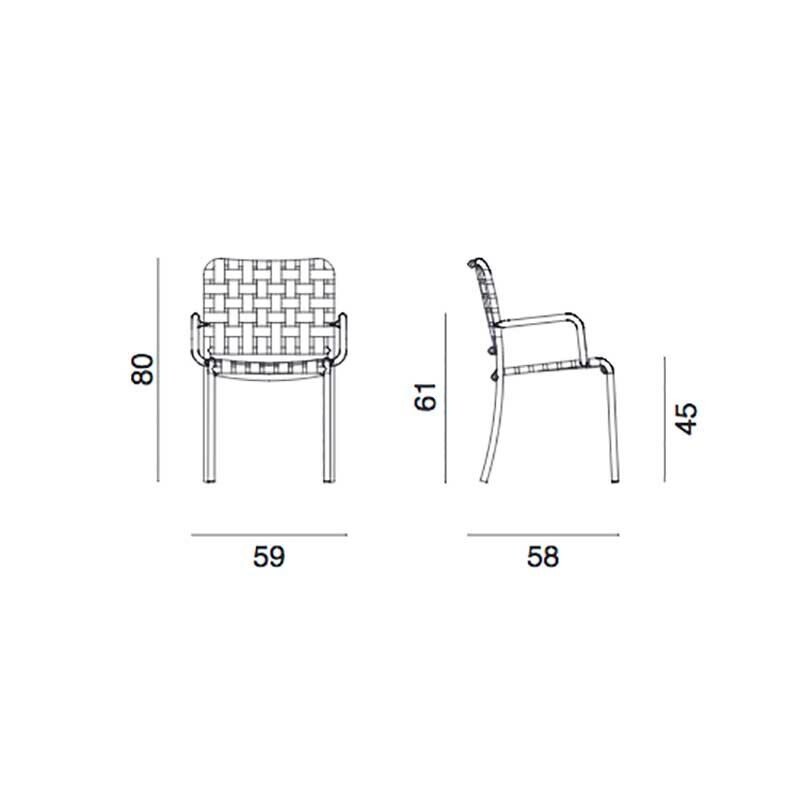 Inout 824 Garden Armchair
