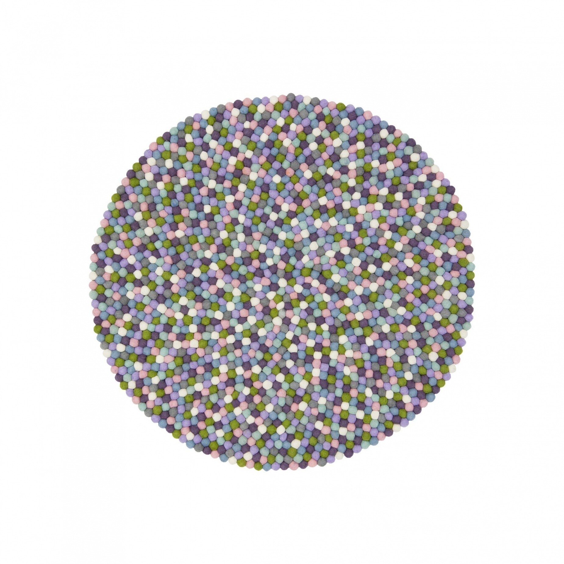 Greta Felt Ball Rug