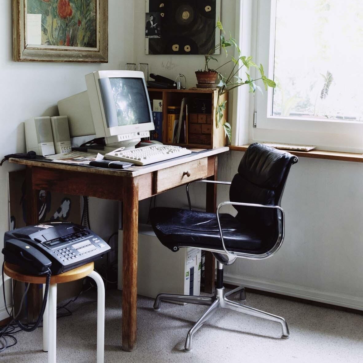 EA 208 Soft Pad Eames Alu Chair Office Chair