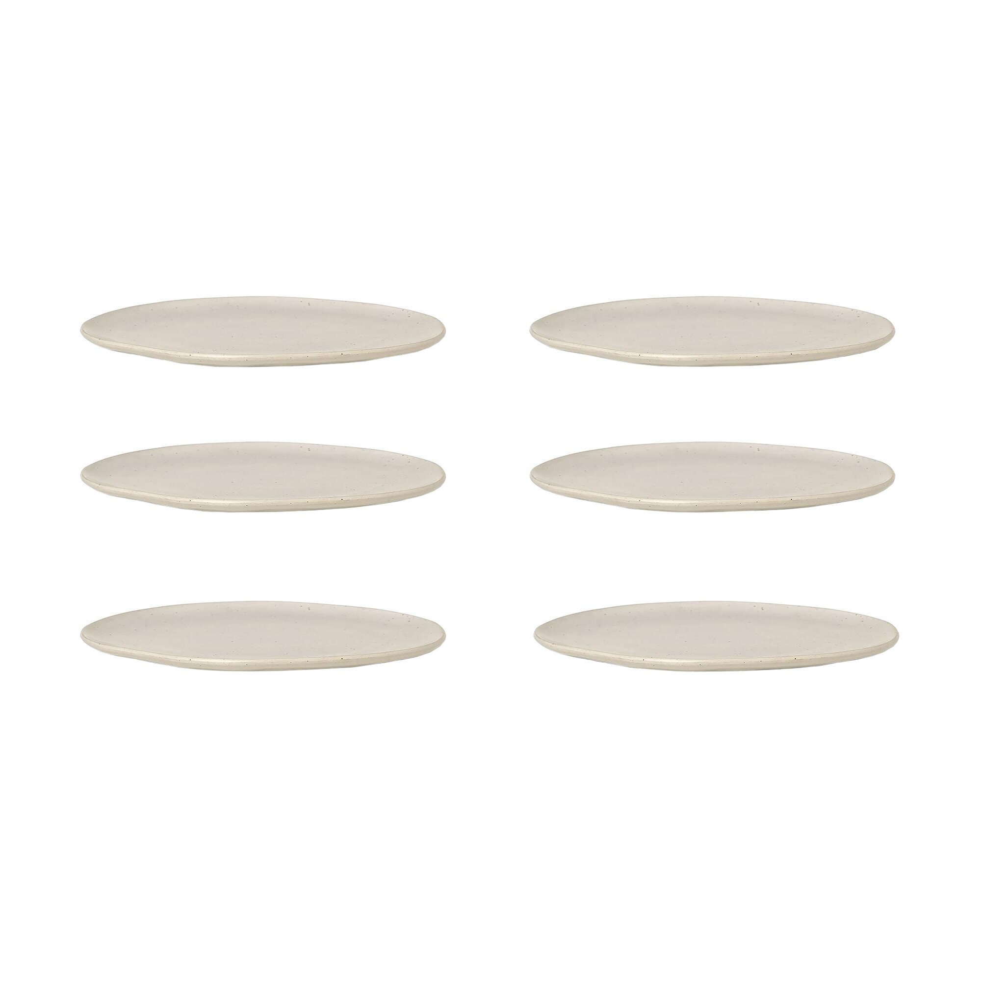 Flow L Plate Set of 6