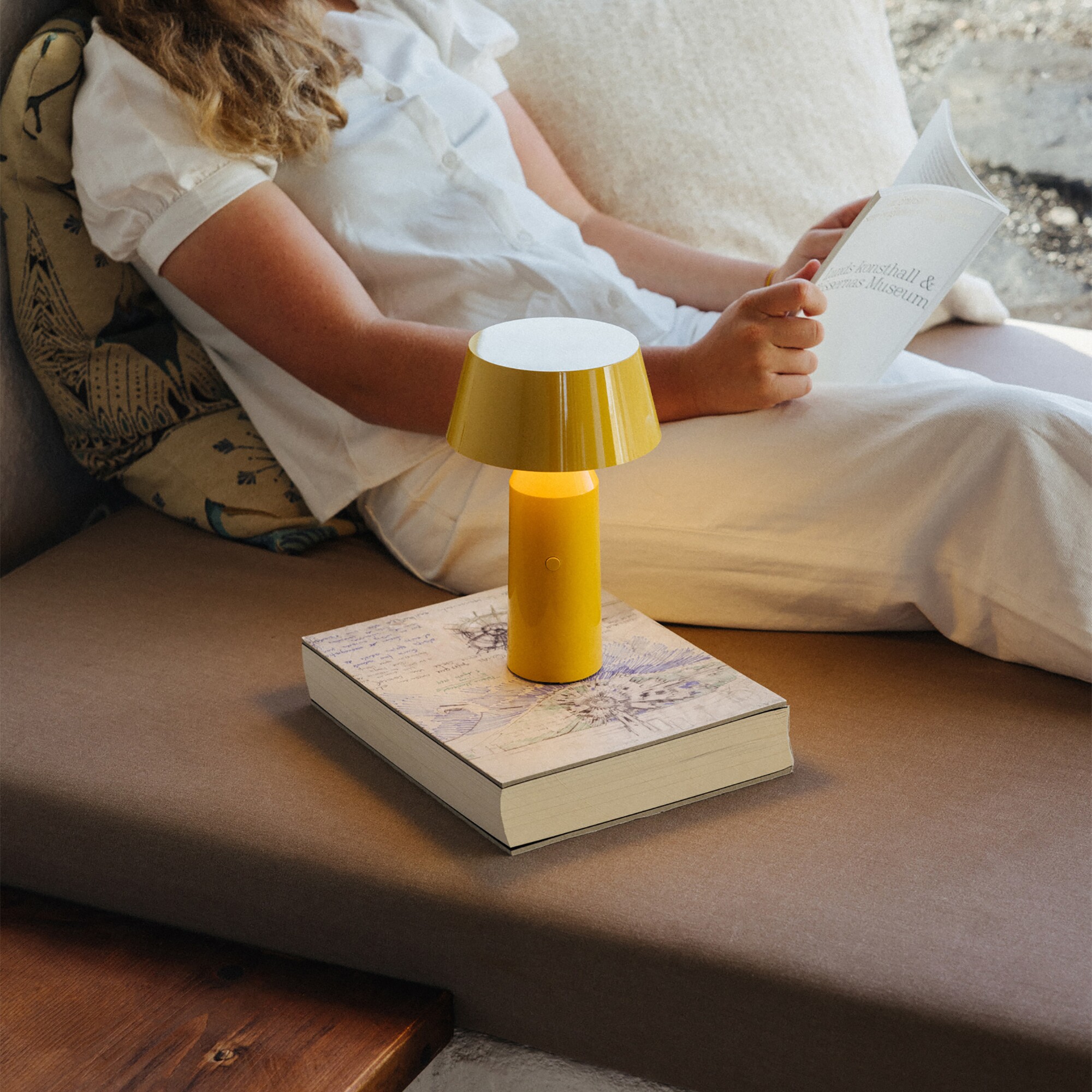 Bicoca LED Table Lamp with Battery