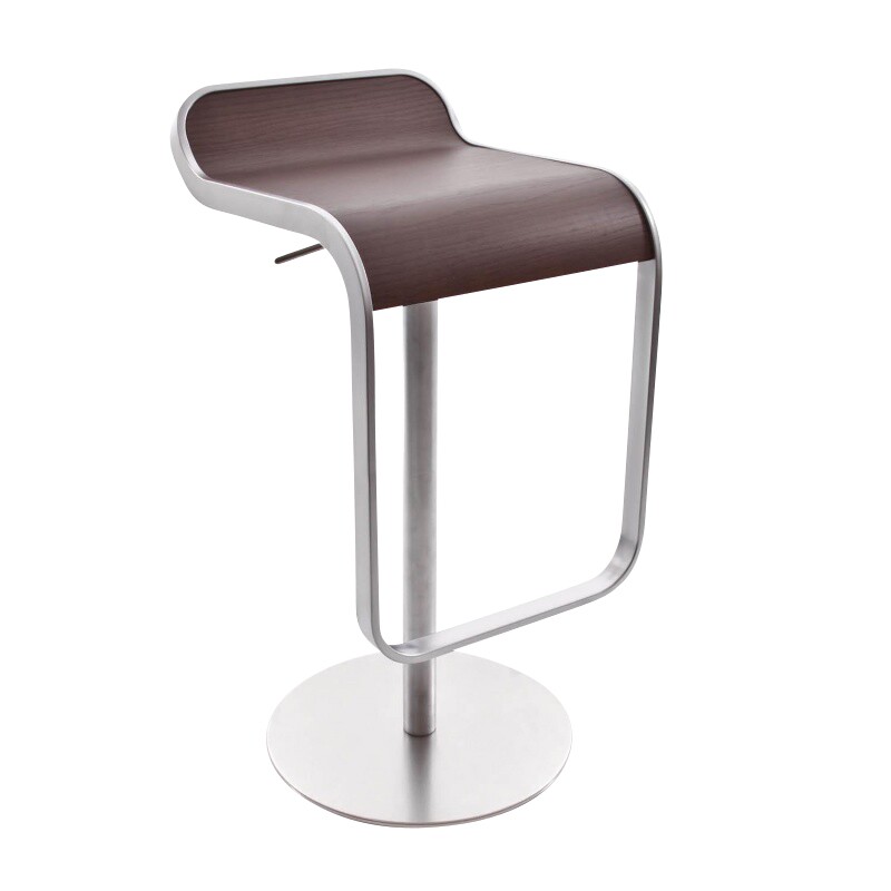 LEM S80 Bar Stool Seat Oak 66-79cm