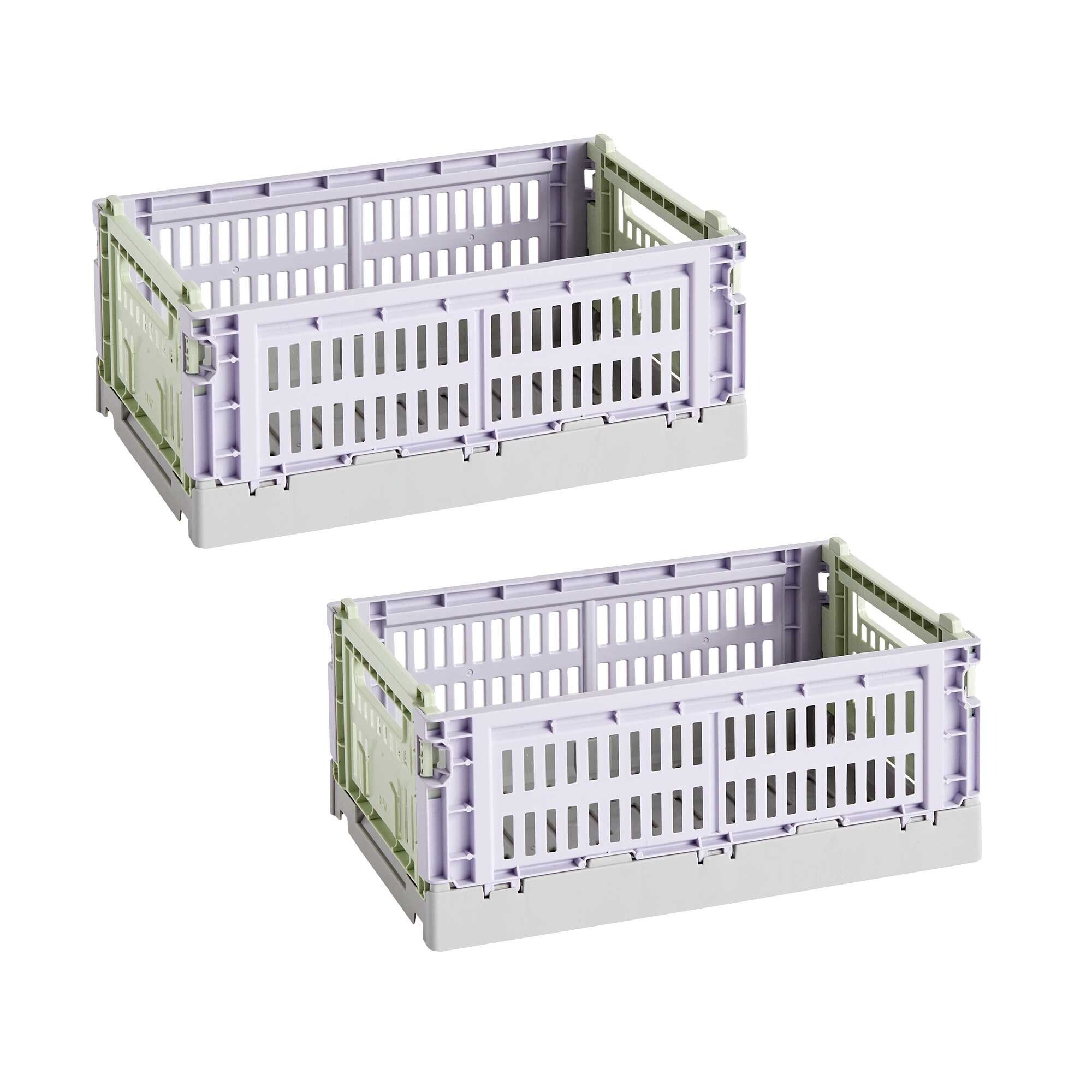 Colour Crate Mix Recycled S Set of 2