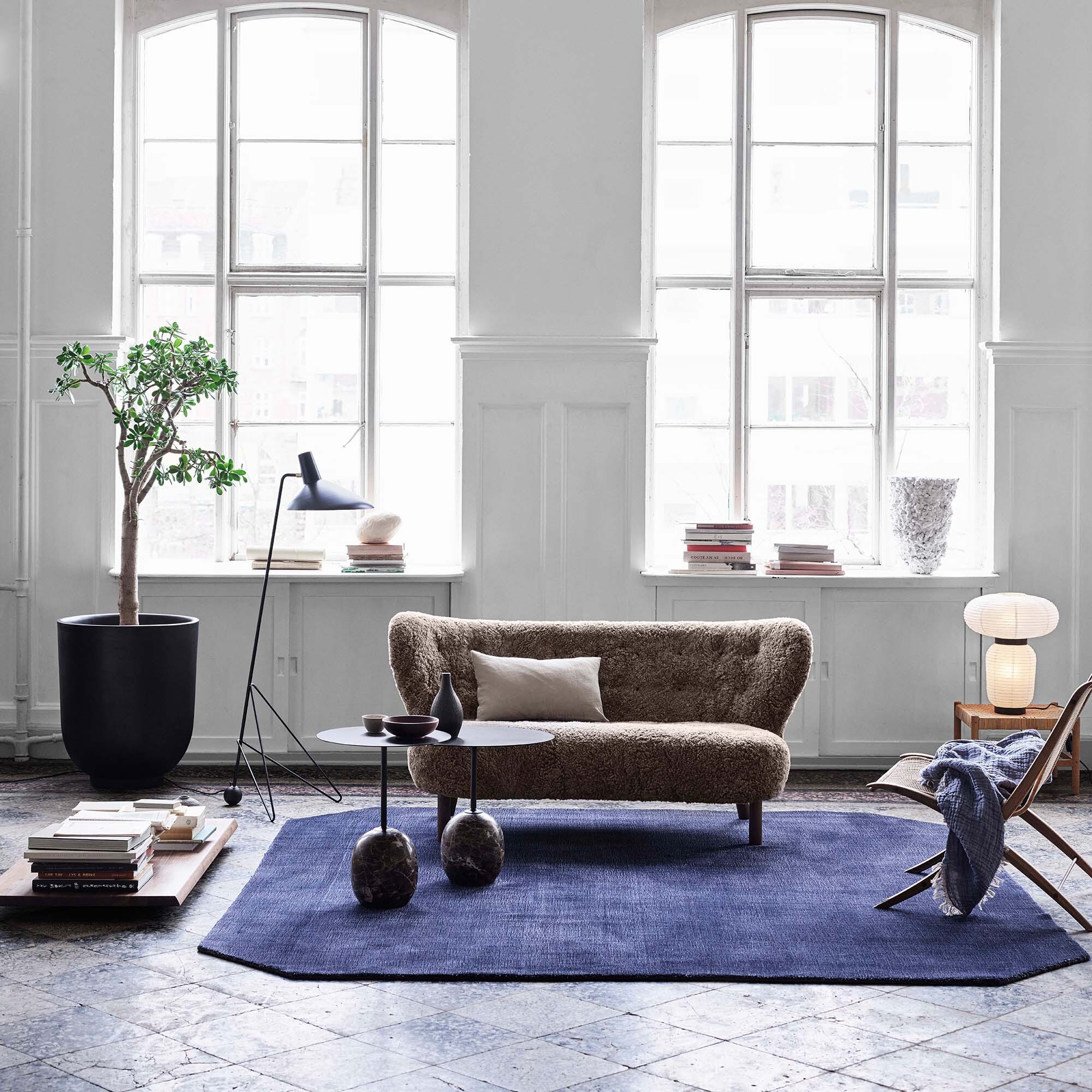 Lato LN9 Side Table Top Steel Oval