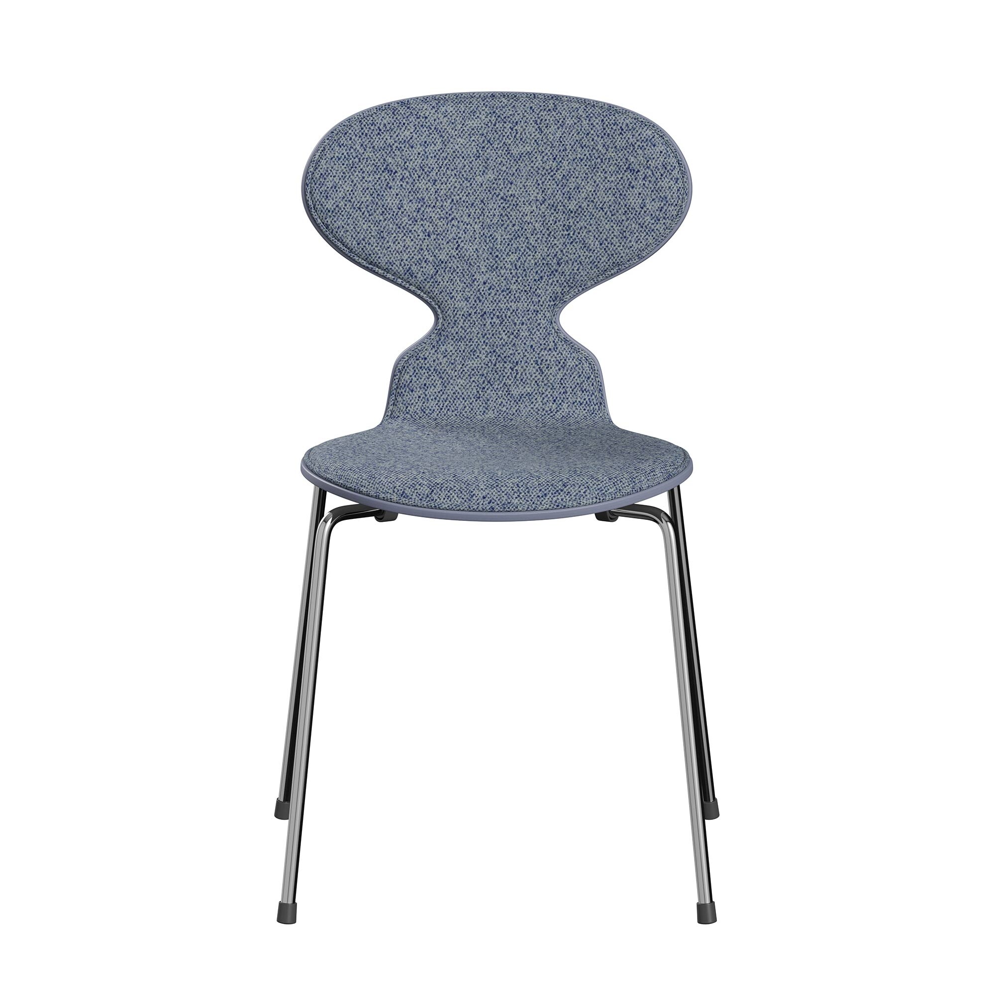 Ant™ Chair Front Upholstered Chromed Base