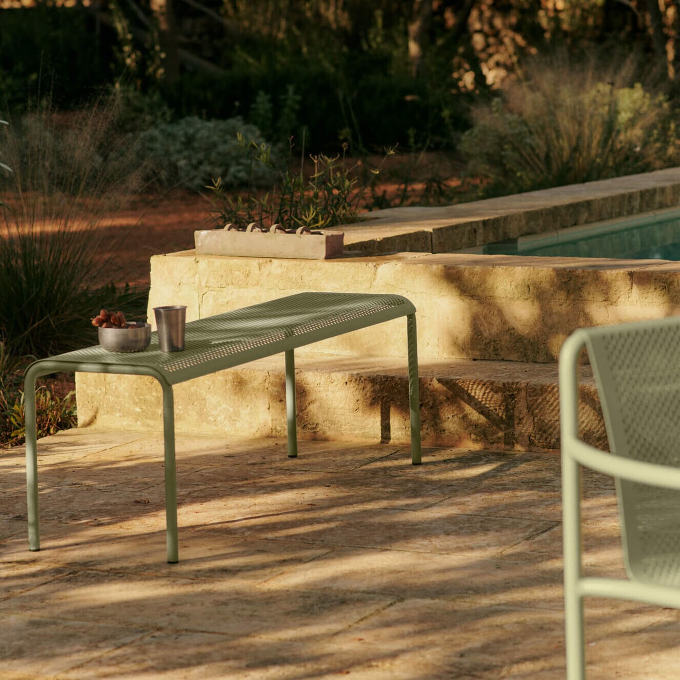 Dapple Garden Bench 130cm