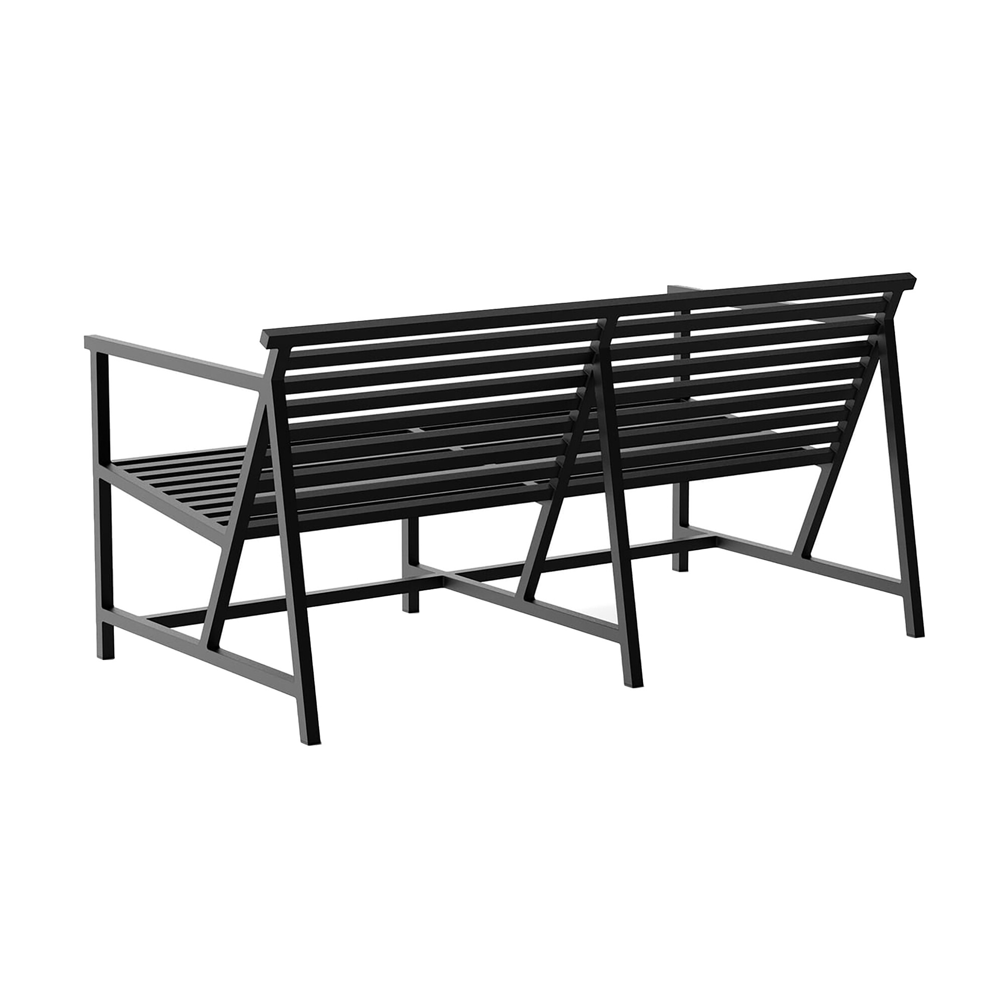 19 Outdoors Lounge Bench 145x70.2cm