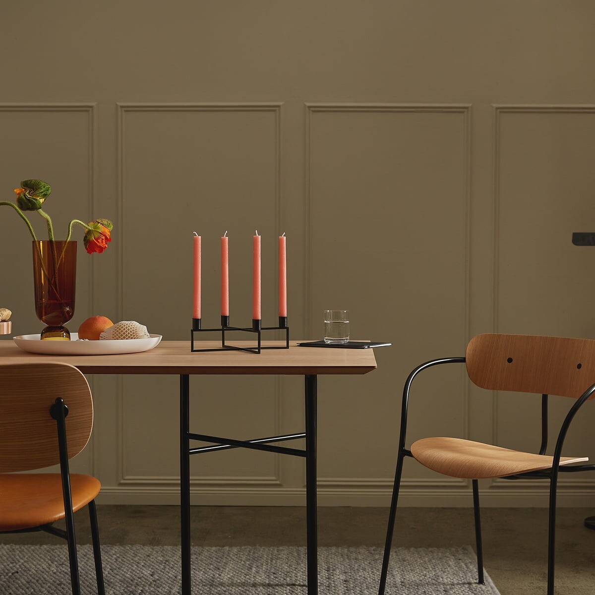 4Flames Candle Holder 28.5x28.5cm