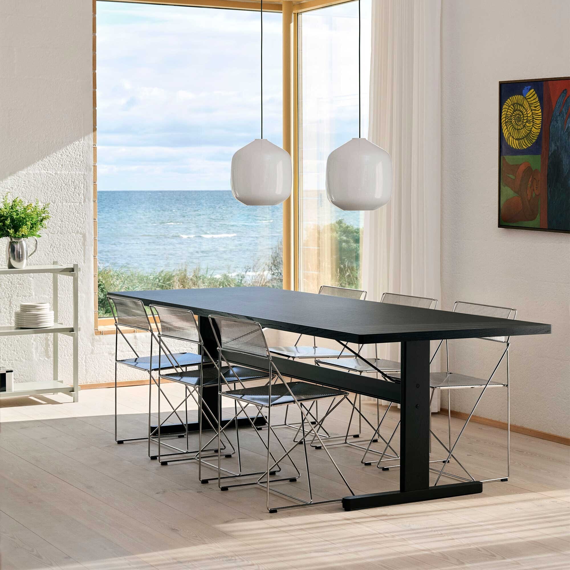 Buoy Glass Suspension Lamp Ø 30cm