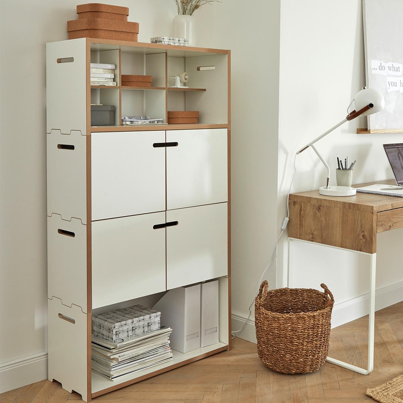 Hochstapler Shelf with Doors H 144cm