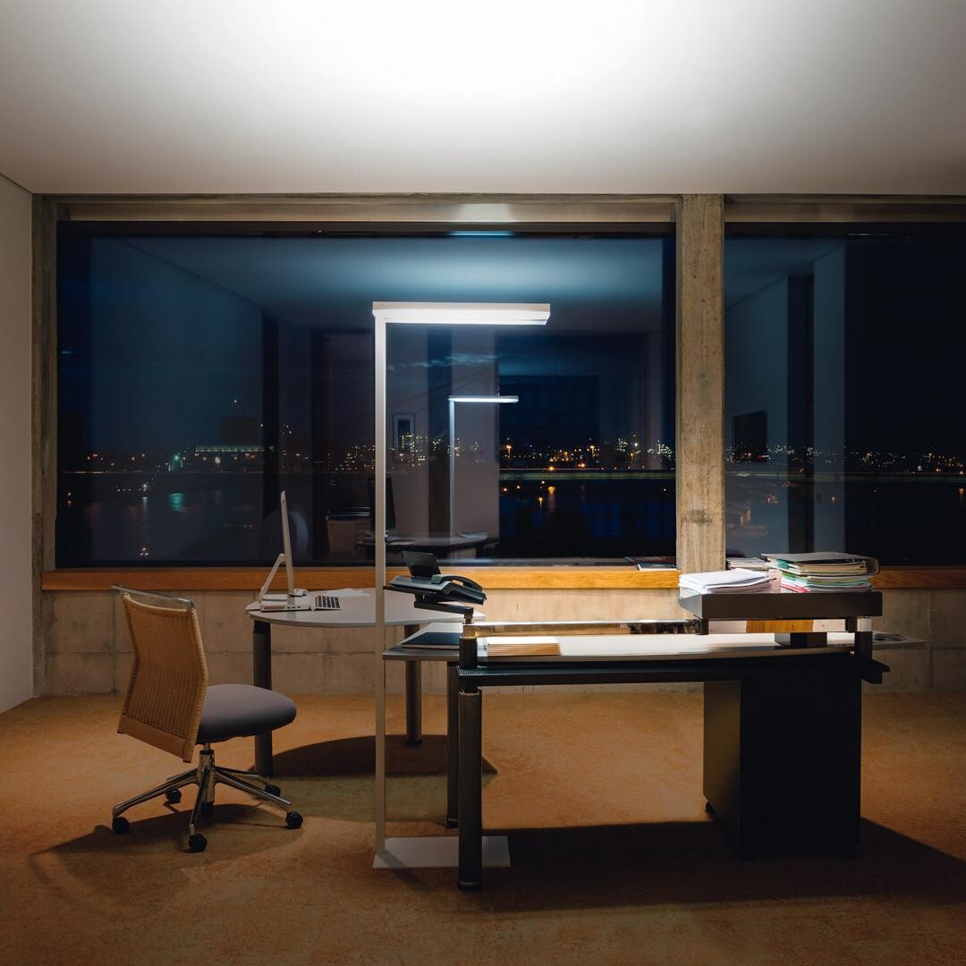 Chocolate LED Floor Lamp