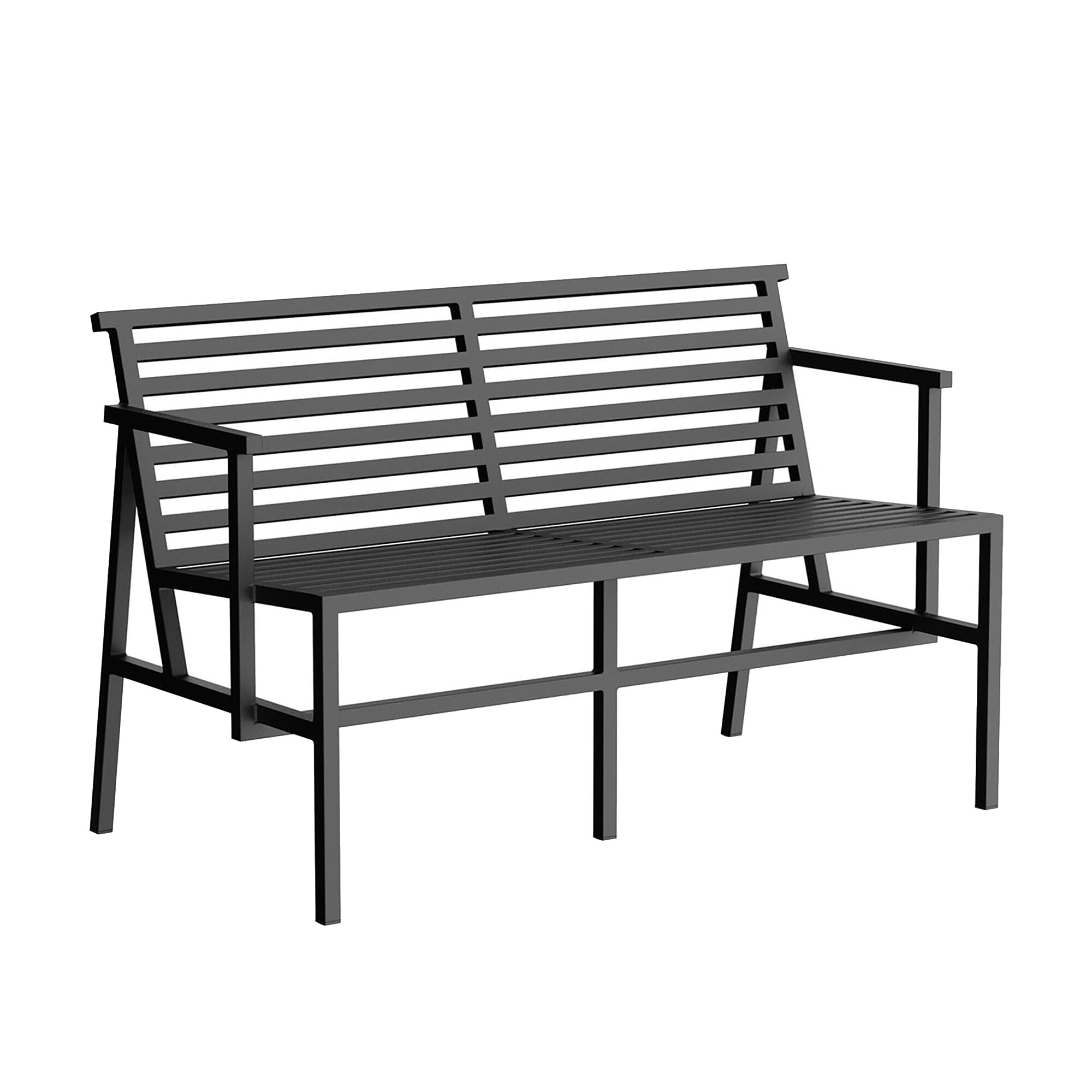 19 Outdoors Dining Bench 125x75cm