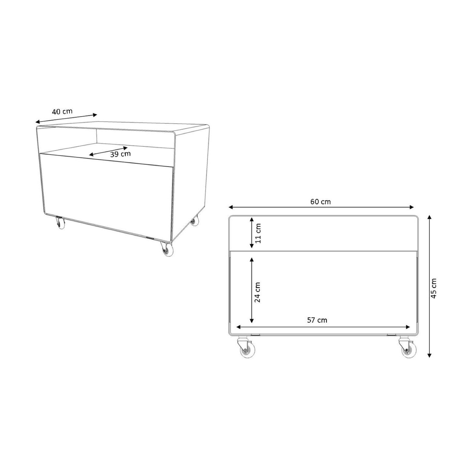 Mobile Line R 107N Container with Flap Door