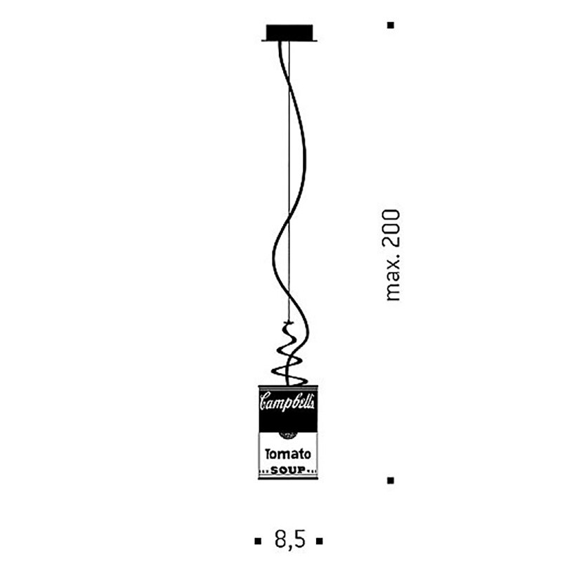 Canned Light Suspended Lamp