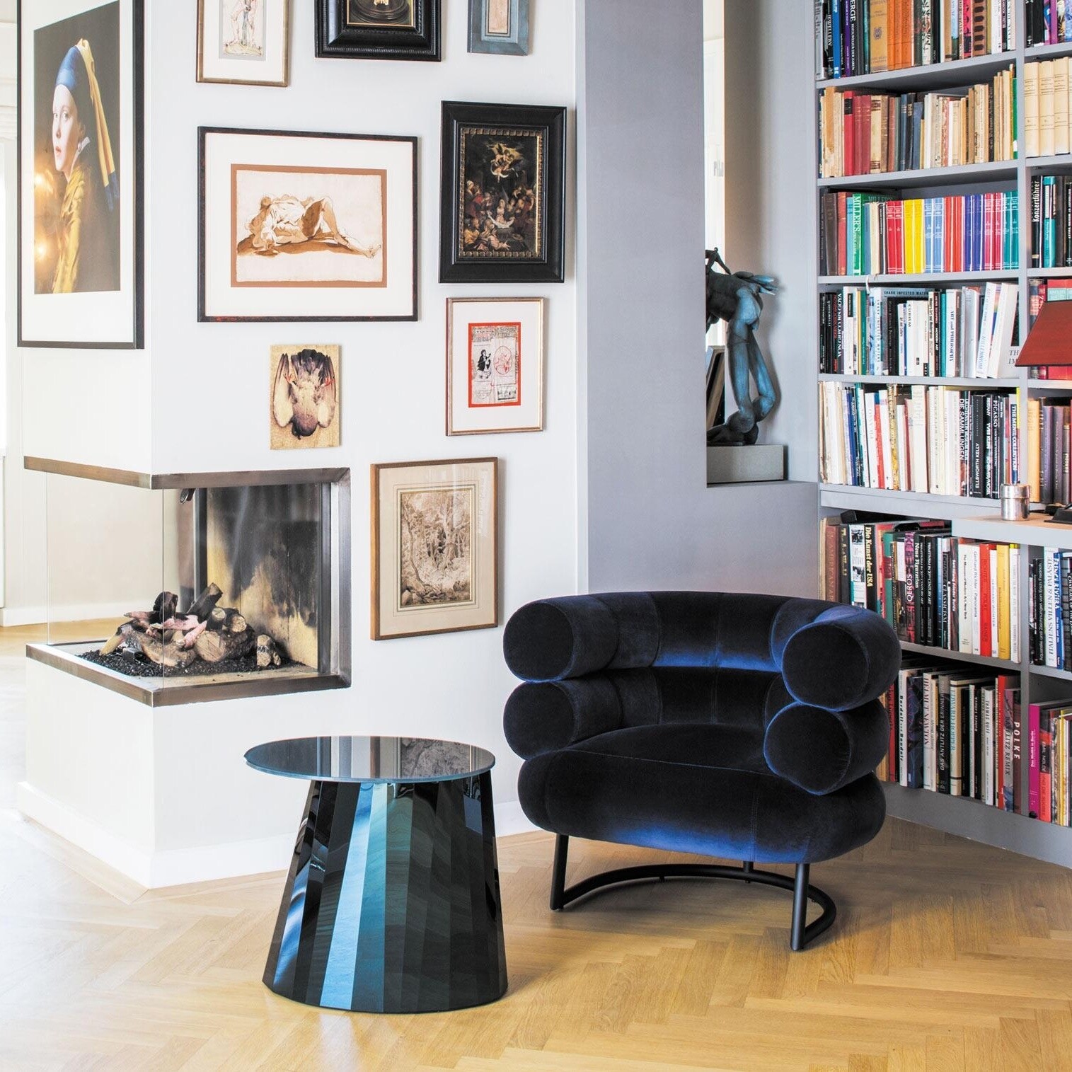 Bibendum Sessel Frame Black