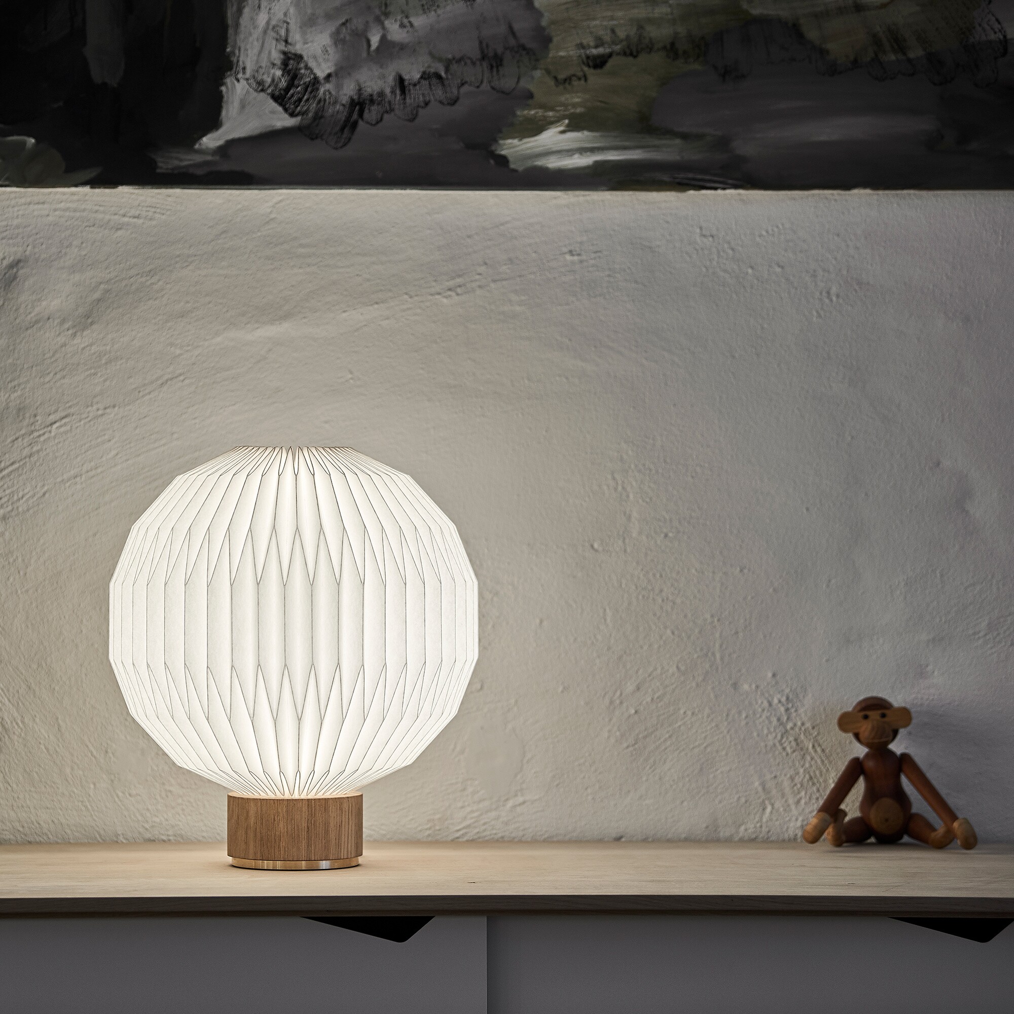 375 Table Lamp with Paper Shade