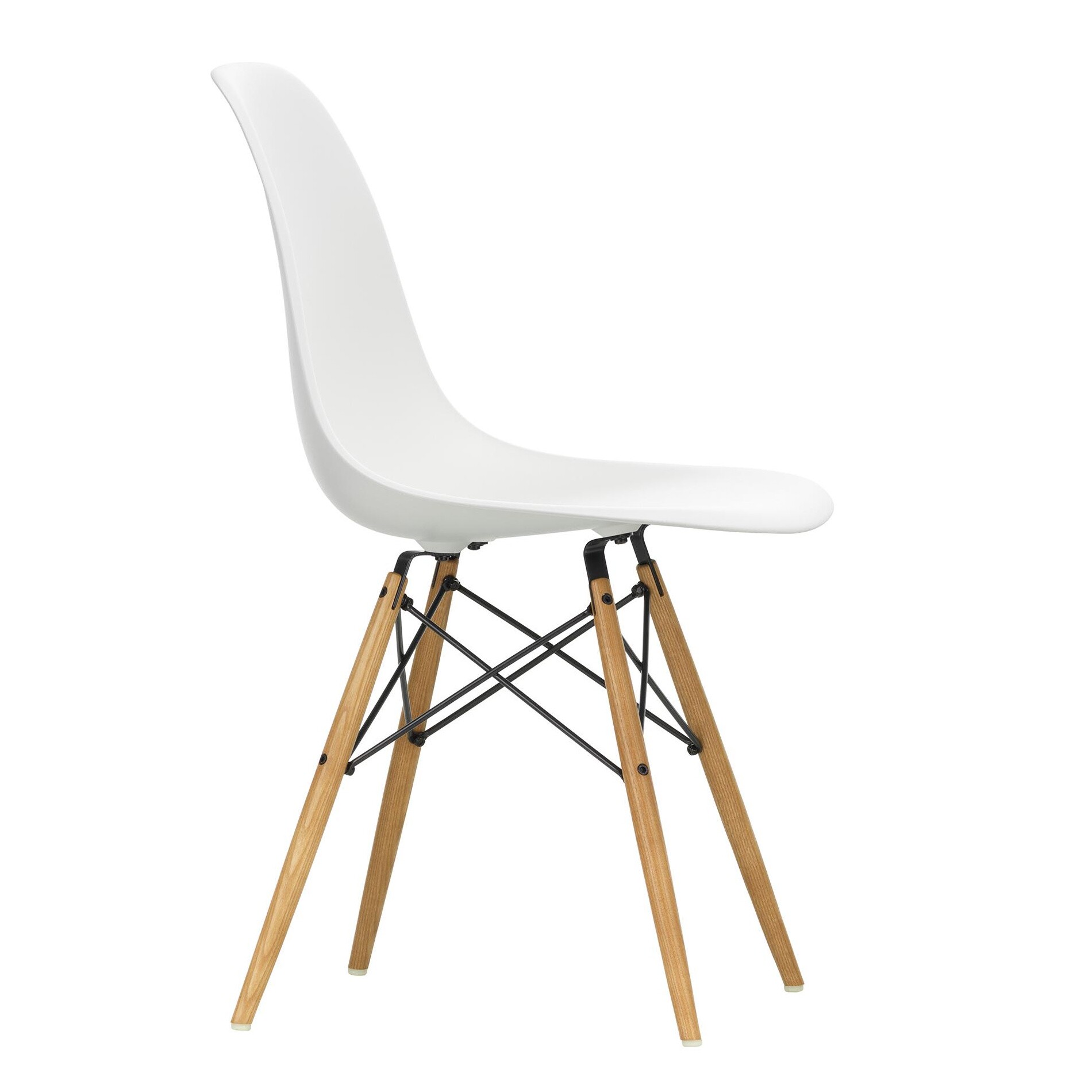 Eames Plastic Side Chair DSW Ash Base