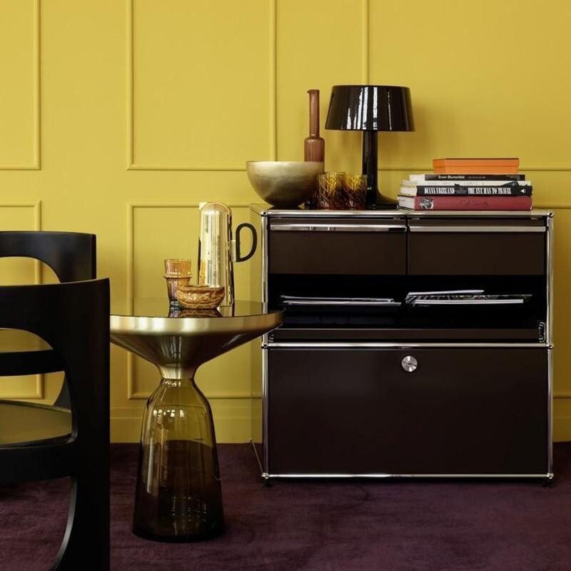 Bell Side Table Brass