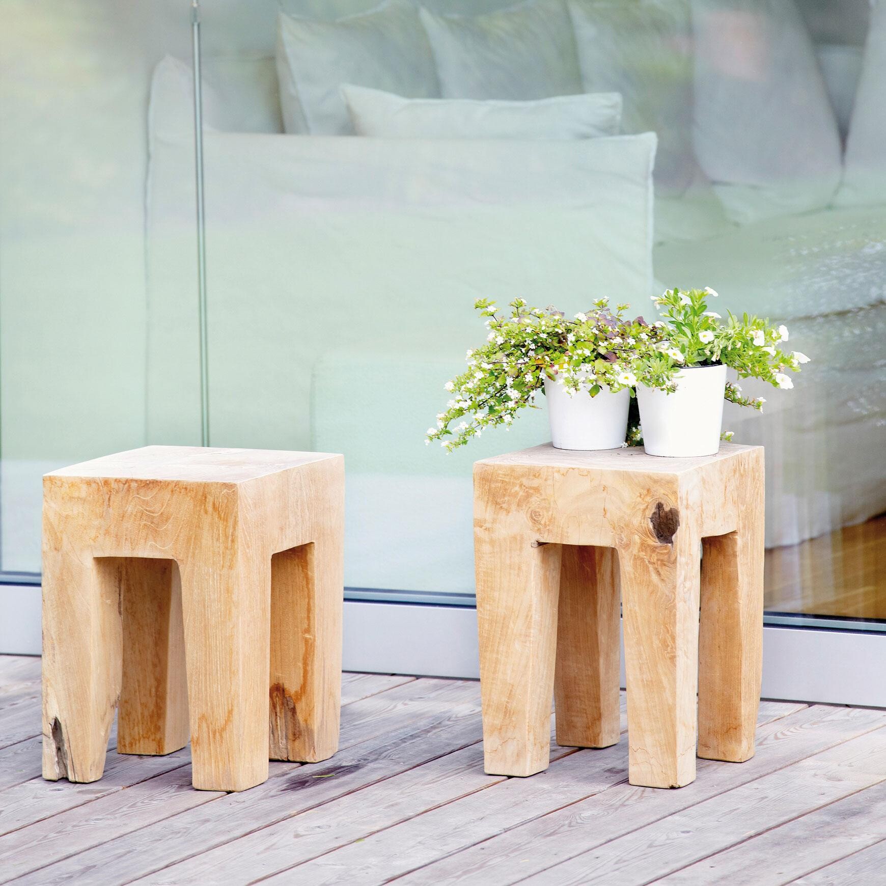 Java Stool Rectangular